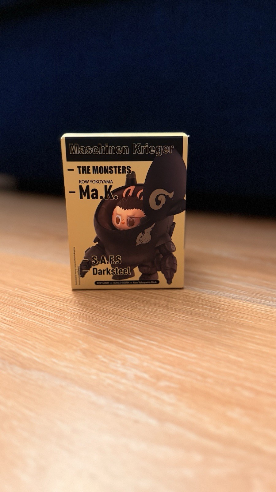 POP MART Blind Box Figure The Monsters x Kow Yokoyama S.A.F.S Darksteel