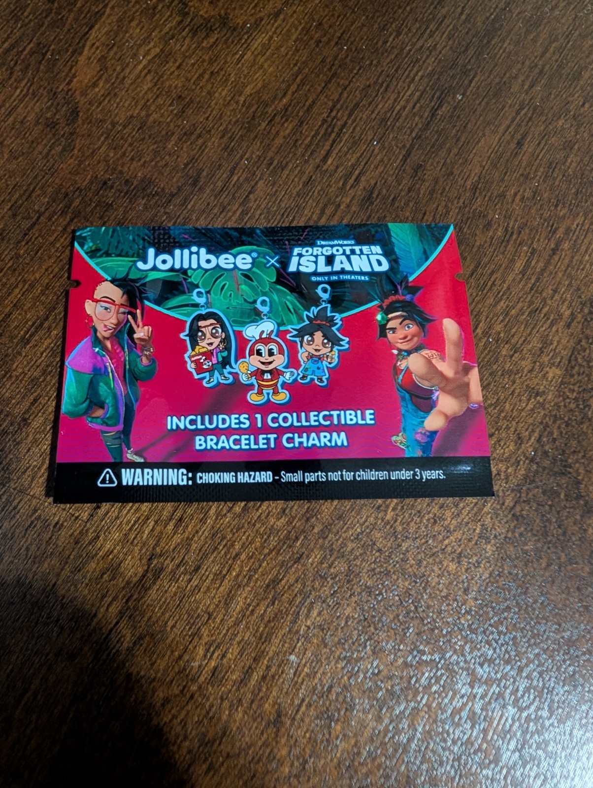 Jollibee X Forgotten Island Collectible Bracelet Charm Mystery Bag