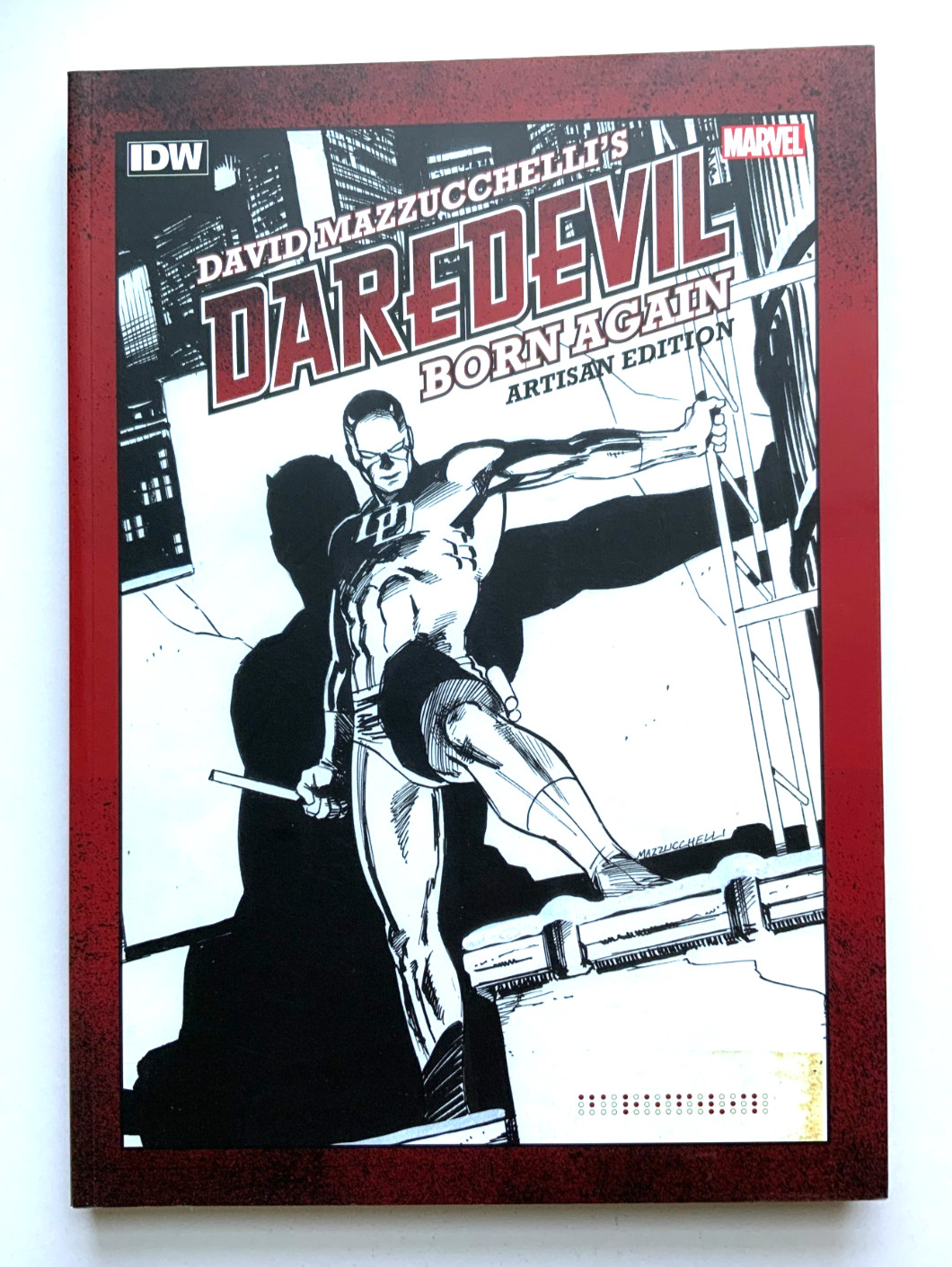 Daredevil, Born Again, IDW, David Mazzucchelli, Marvel Comics, Paperback