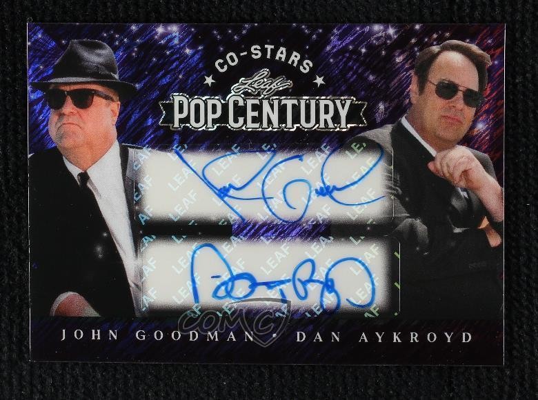 2026 Leaf Metal Pop Century Co-Stars 2 Purple Shimmer 1/1 John Goodman Auto 11ye