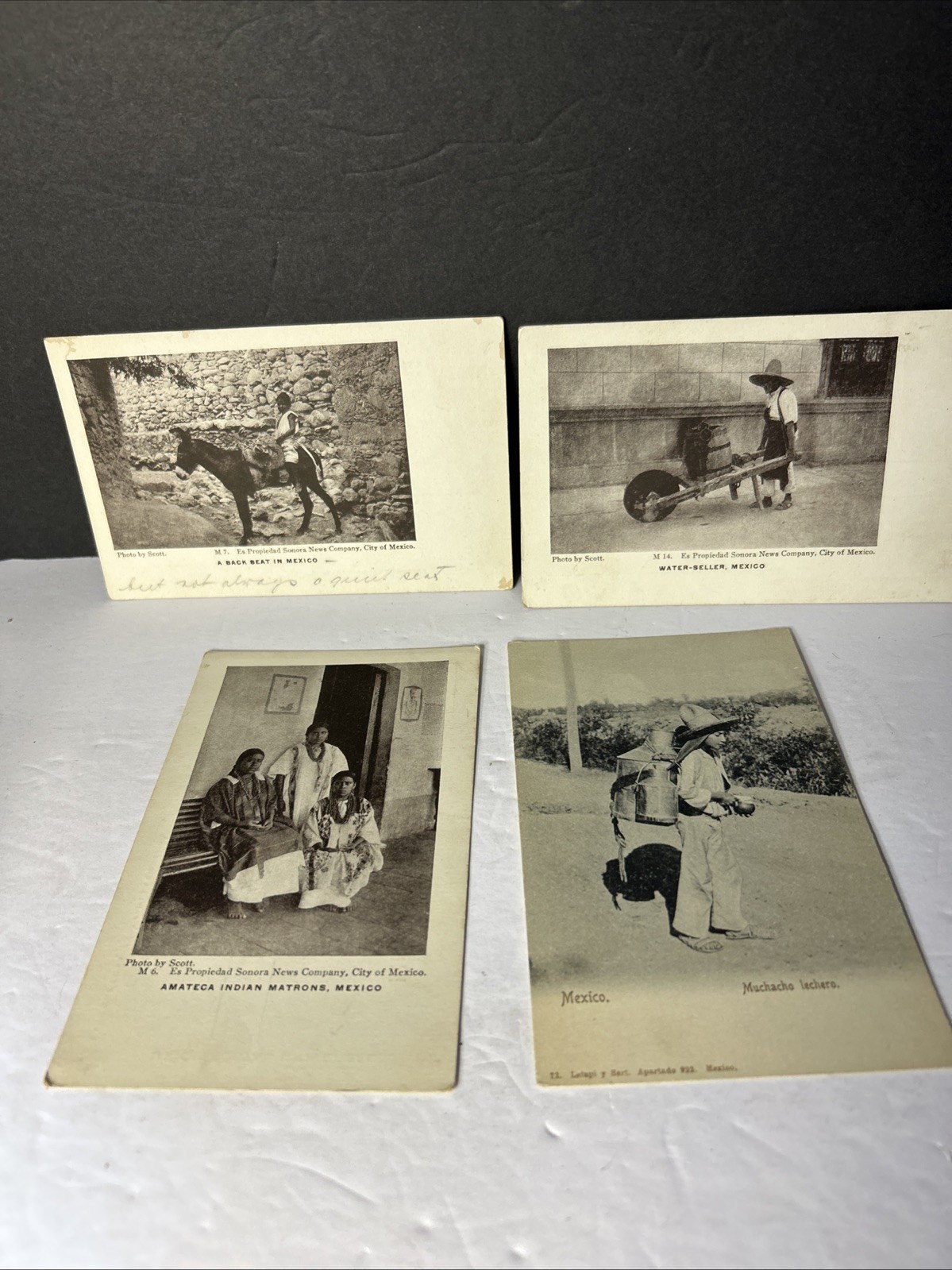 Lot Of 9 Vintage Mexco Postcards