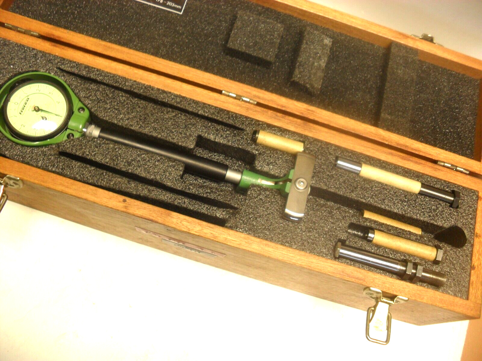Vintage - Federal 1250P-4-R1 - 4.00-8.00 - Nice wooden Case