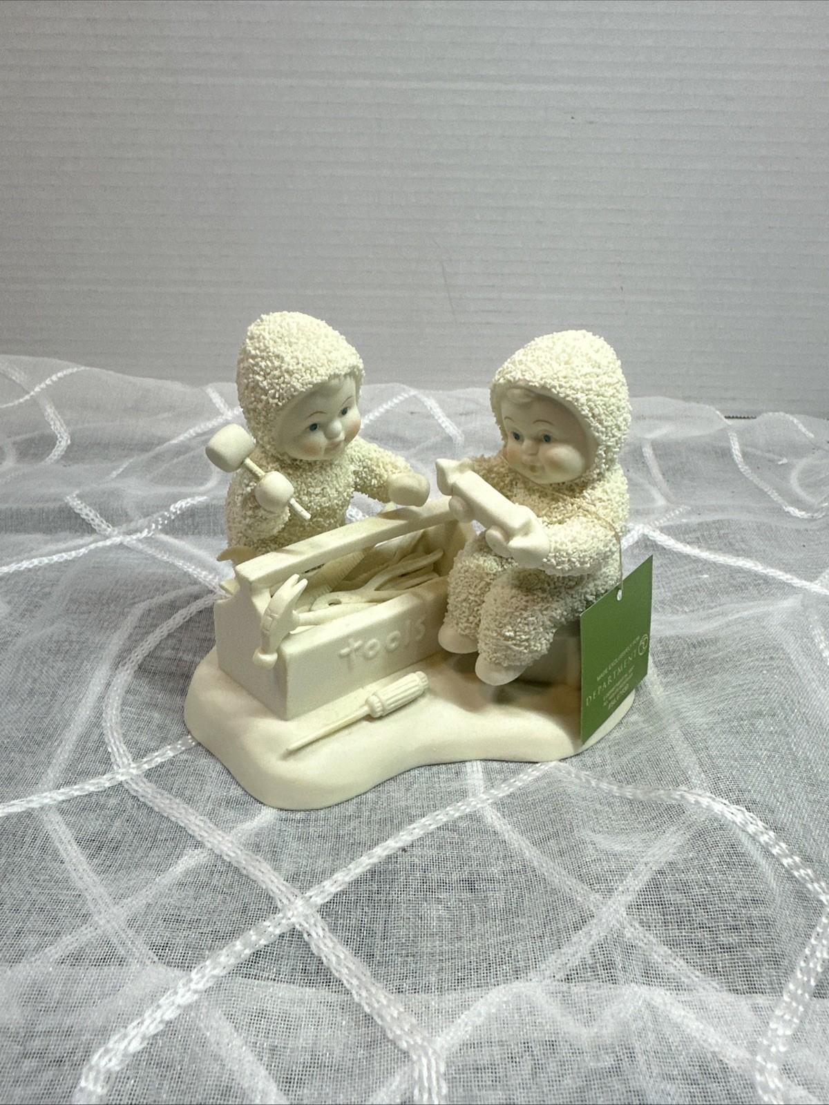 Department 56 Snowbabies It’s Grandpa’s Toolbox 56.67930Vintage with box New 
