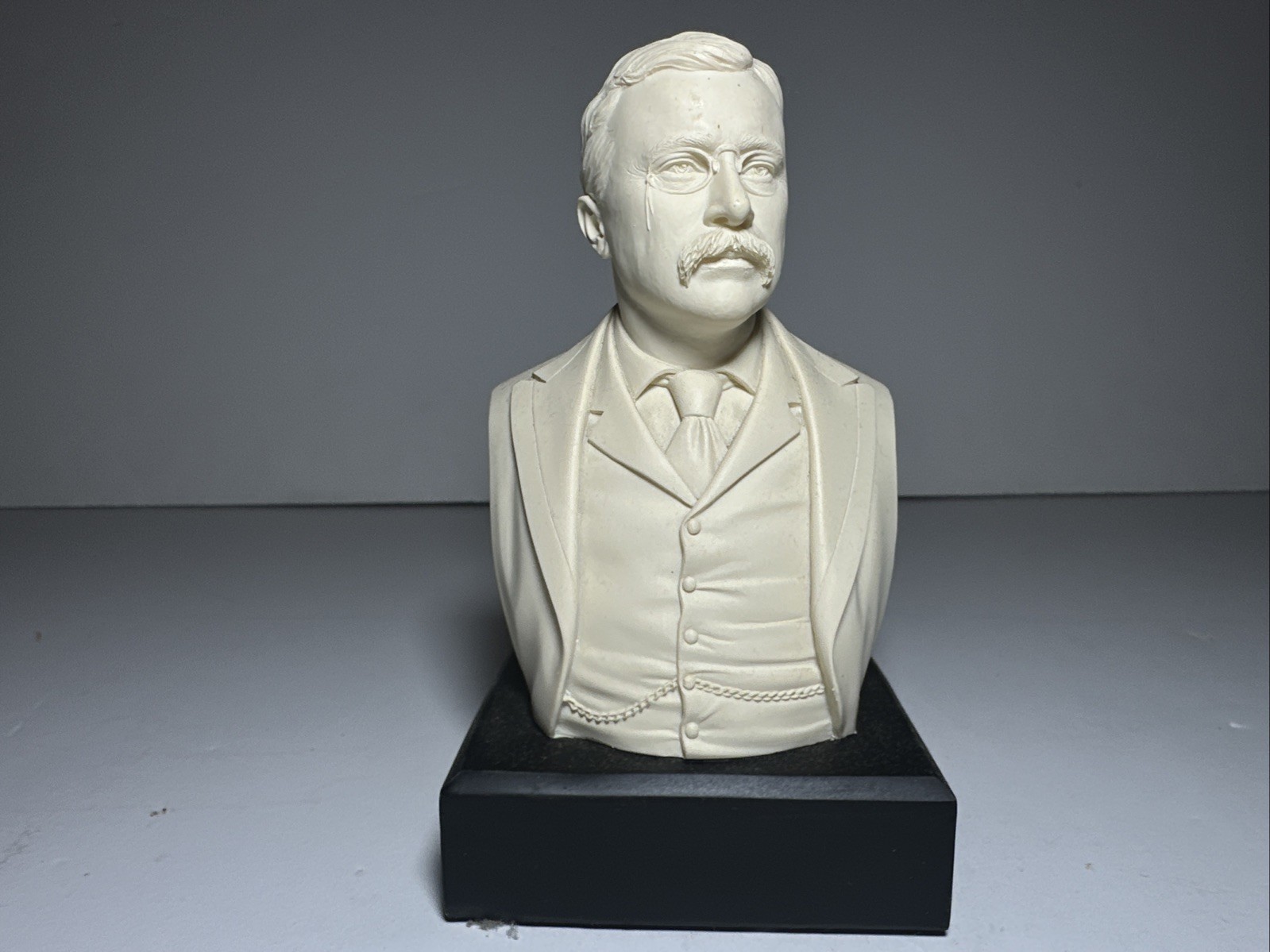 2009 President Theodore Roosevelt Historical Resin Bust Collectible Memorabilia