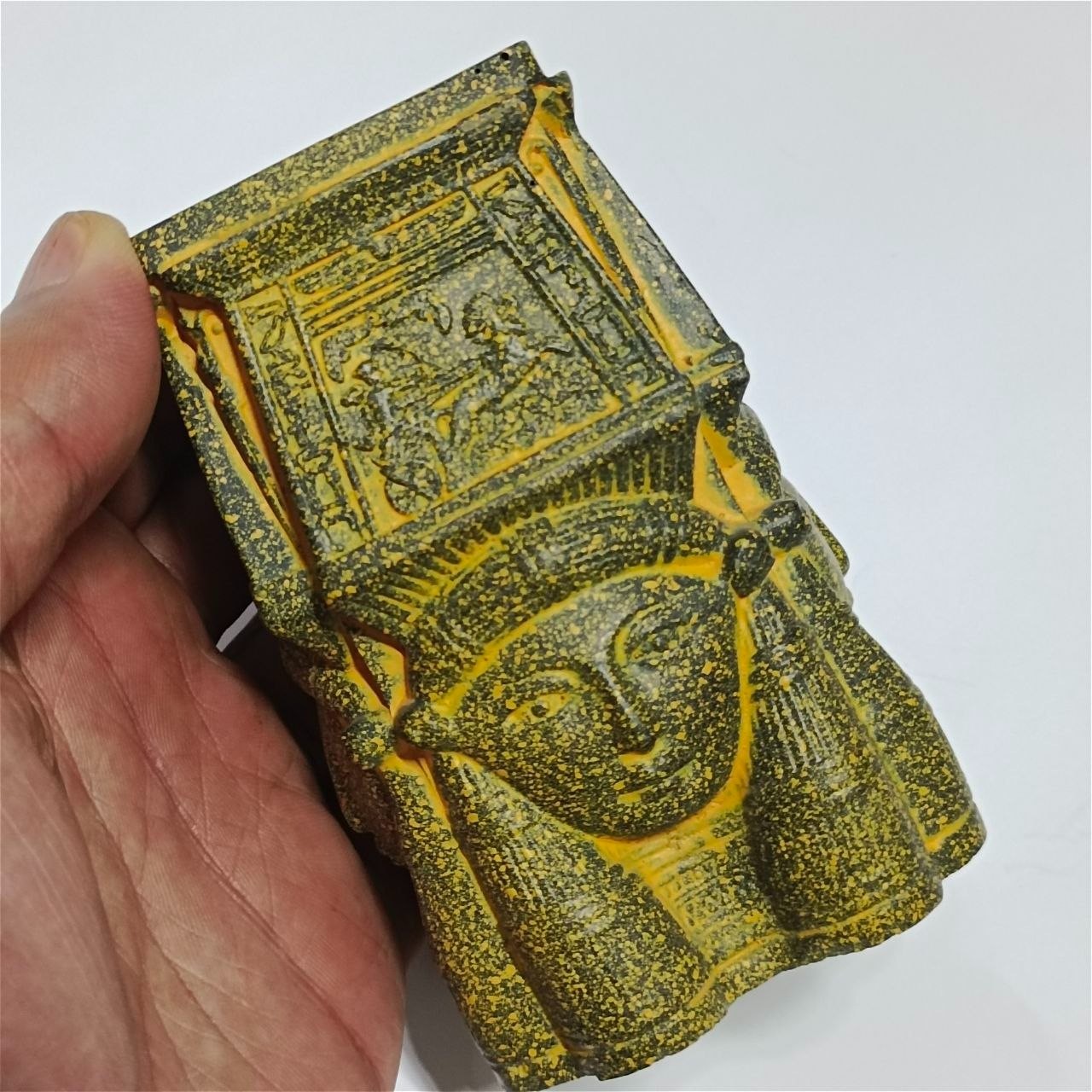 Egyptian Hathor Pharaoh Hieroglyphic Decor, Handmade Ancient stlye