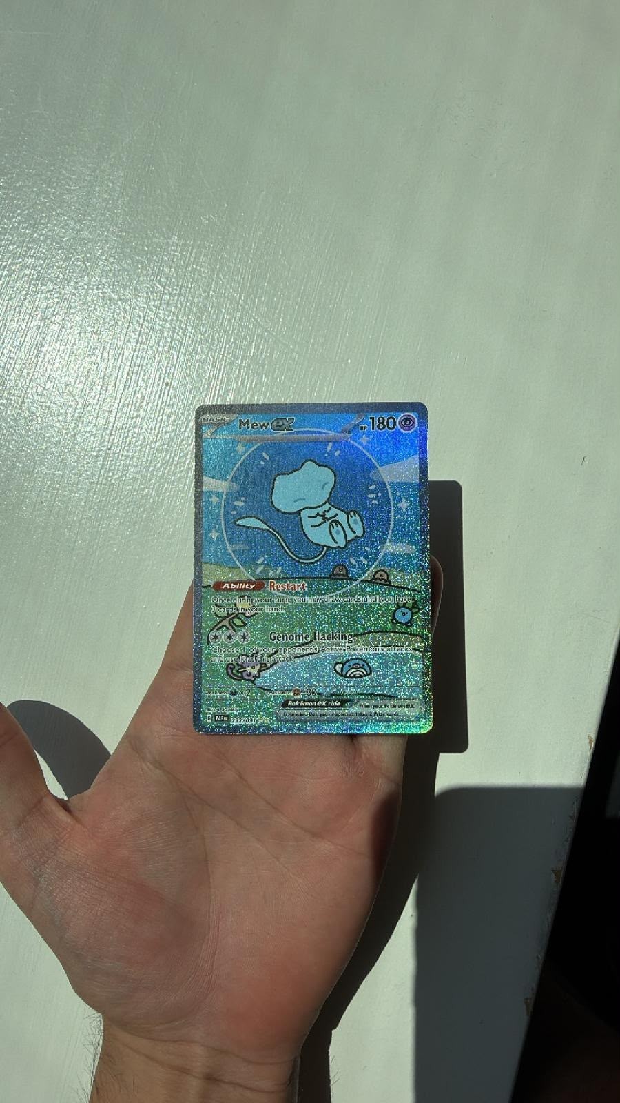 Mew EX 232/091 SV: Paldean Fates Bubble Mew SIR Mew EX 232/091 SV: Paldean Fates Bubble Mew SIR