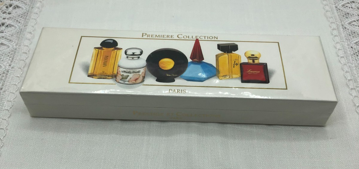 VINTAGE PREMIERE COLLECTION Set Of 6 Mini Perfumes Paris New 