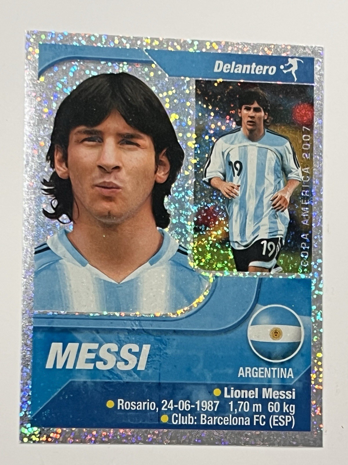 Lionel Messi Copa América Venezuela 2007 (#188) Argentina Sticker 🔥💯