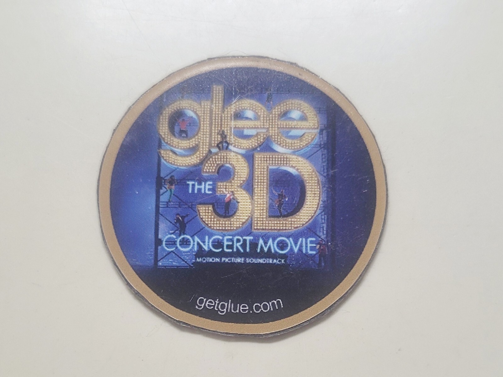 Glee 3D Movie Refrigerator Magnet Movie Television Promo GetGlue 
