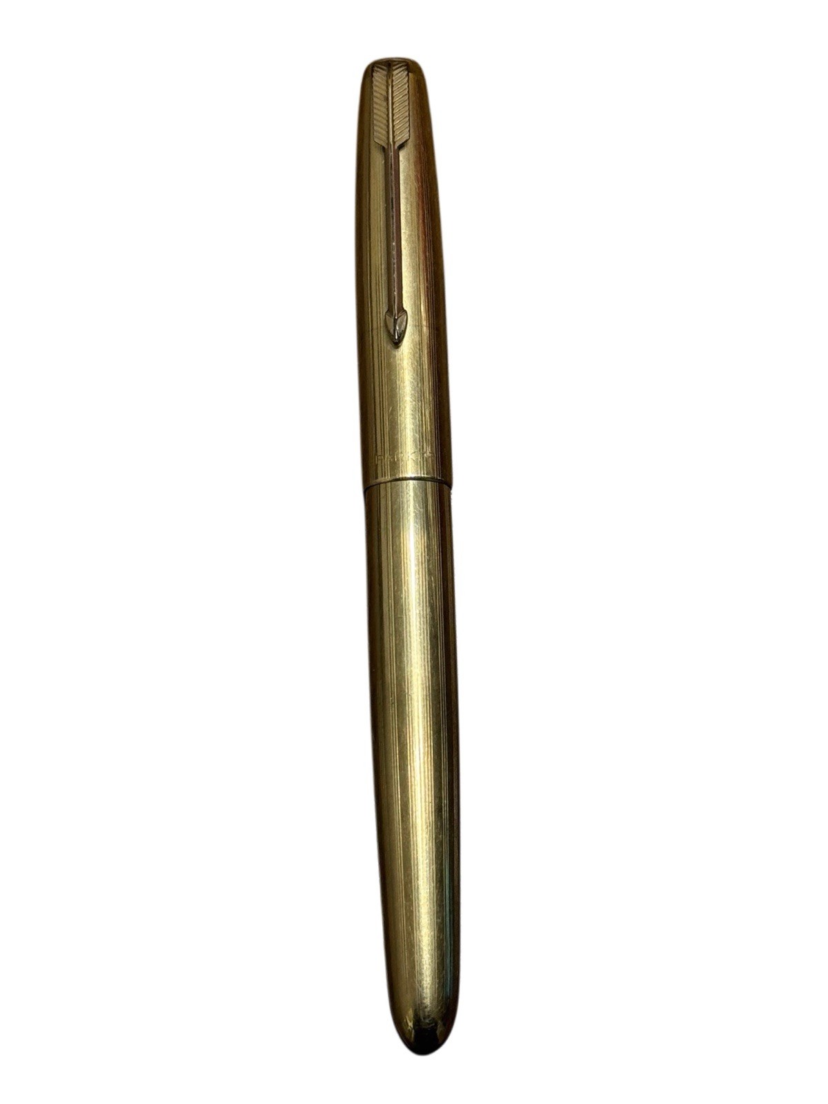 Vintage Parker 51 14k Gold Filled Fountain Pen Aerometric