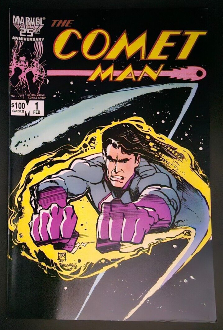 COMET MAN No. 1 Marvel Comics Bill Sienkiewicz Bill Mumy Miguel Ferrer RAW 1987