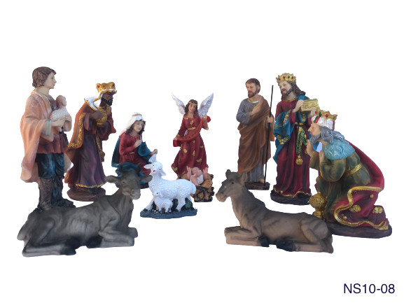 Nacimiento / Nativty Set 8 Inch Resin Statues All Included NS10-08 NEW Nacimiento / Nativty Set 8 Inch Resin Statues All Included NS10-08 NEW