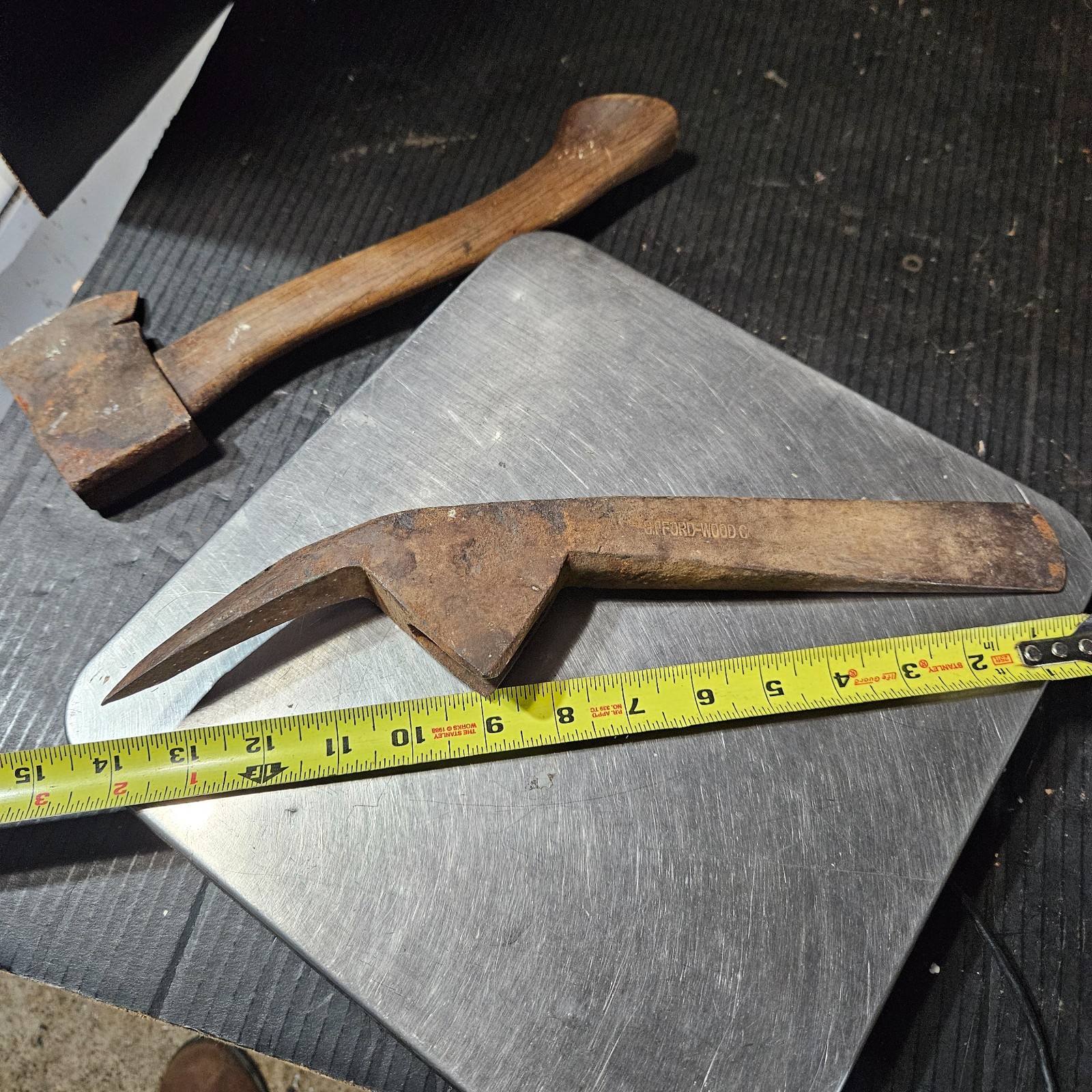 Antique Gifford Wood Co. Ice Harvesting Axe Antique Gifford Wood Co. Ice Harvesting Axe