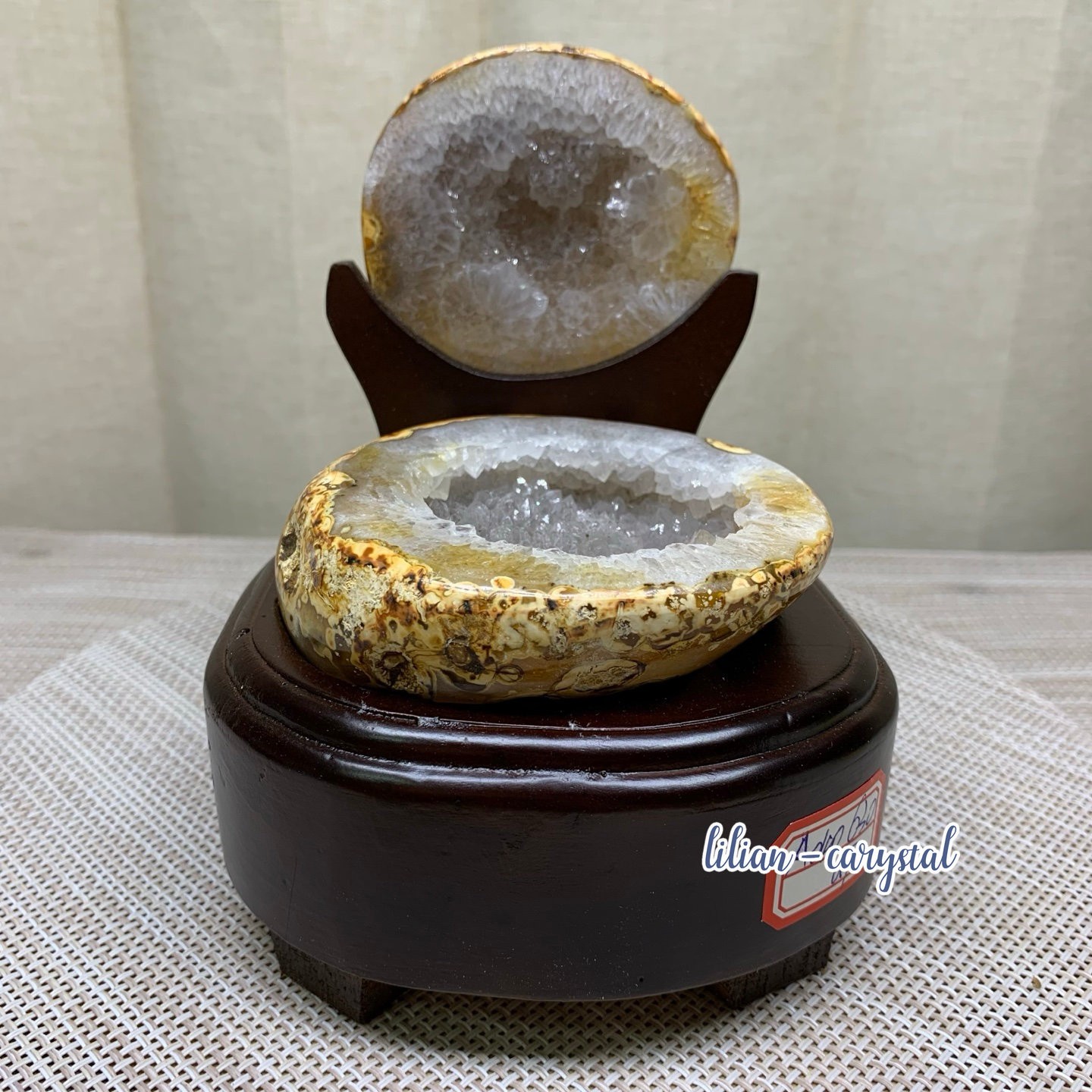 1.5LB   Natural amethyst Agate Treasure Basin Quartz Geode cluster Healing decor
