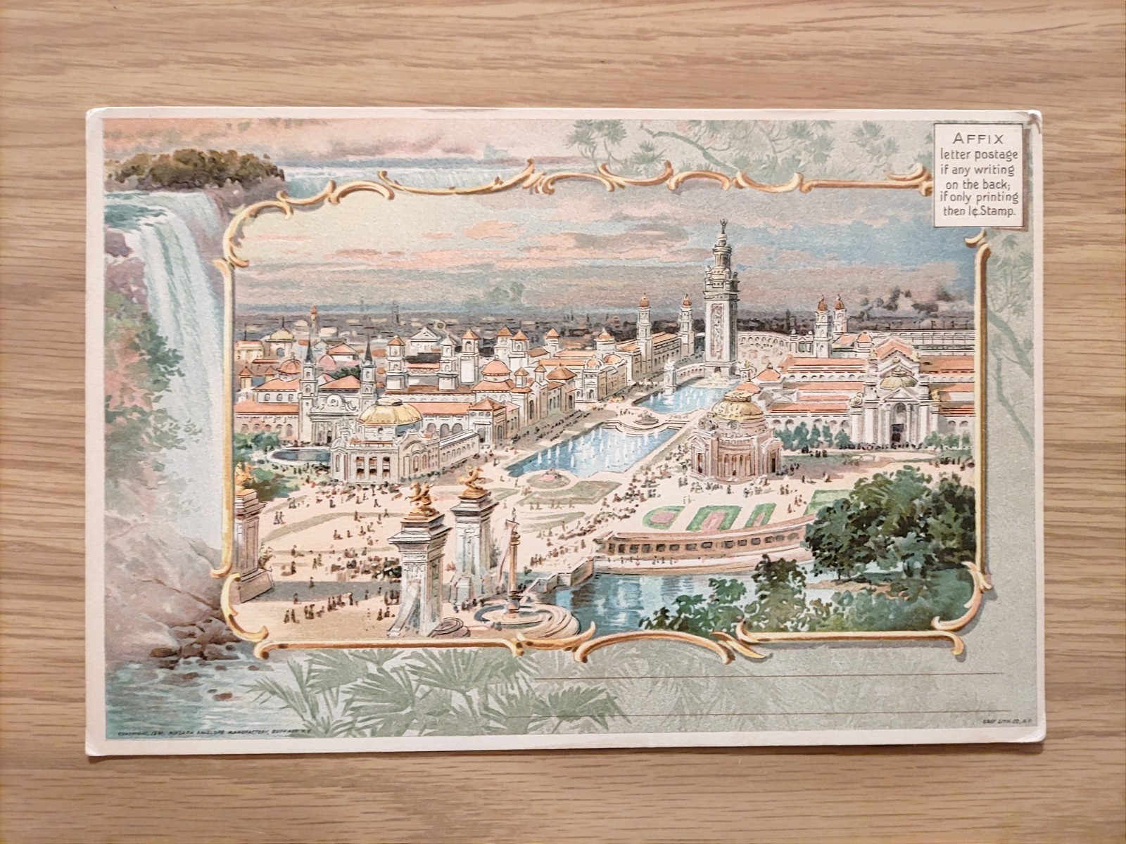 1901 Pan-American Exposition POST CARD