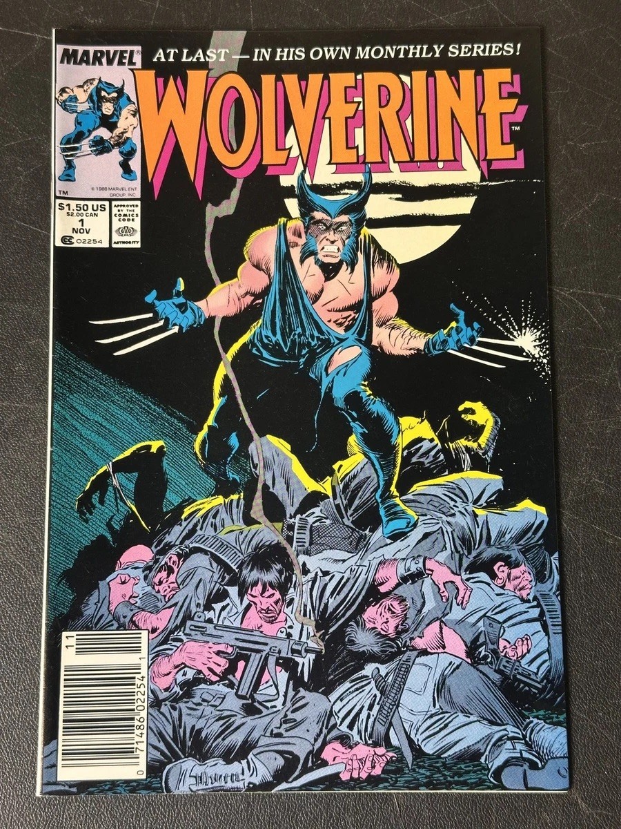 Wolverine #1 (Nov 1988) Marvel Comics Newsstand Edition