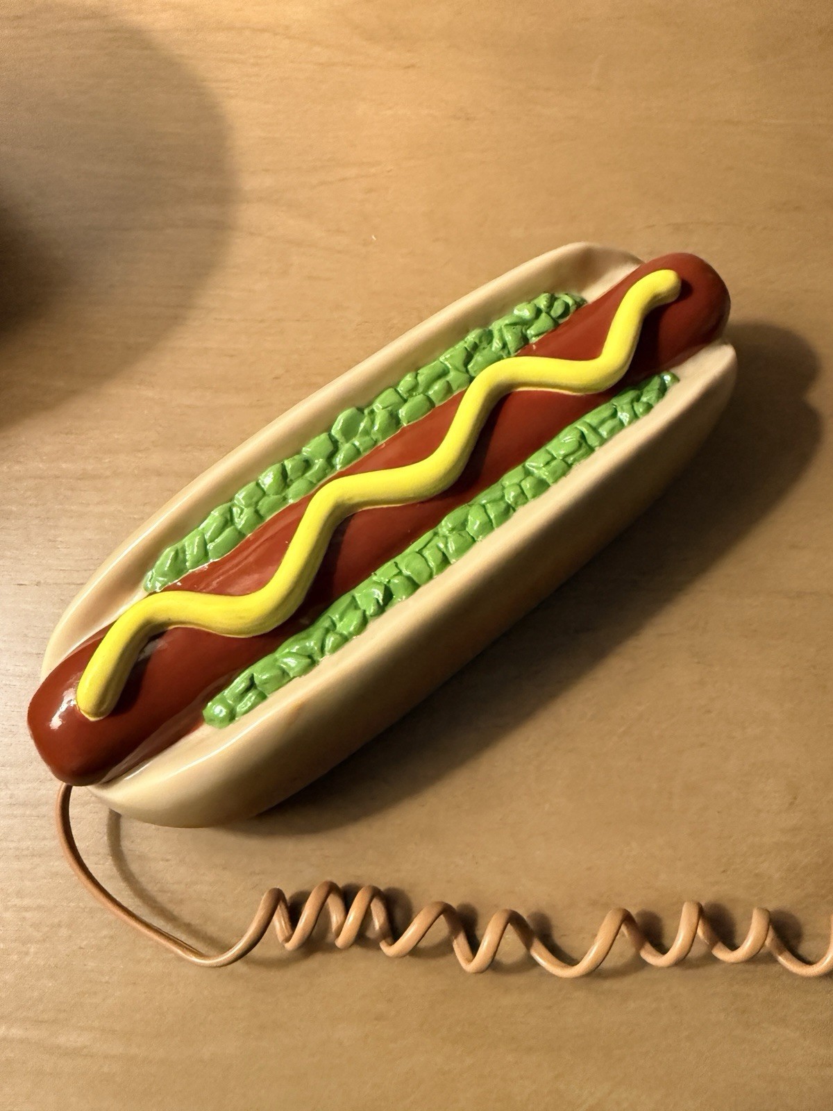 RARE Vintage Hot Dog Landline Phone Item Number HD-8003 1980s/90s