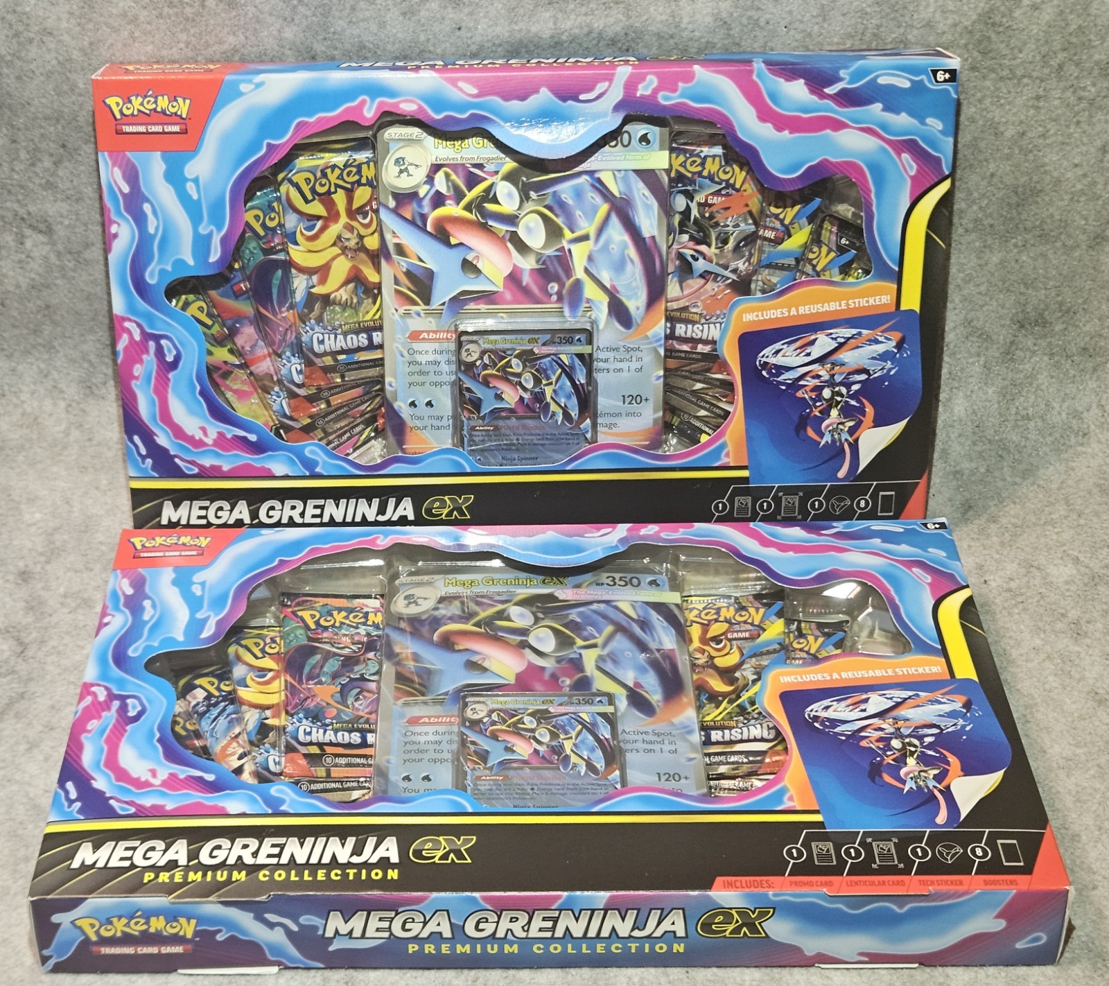 Mega Greninja ex Premium Collection Promo Pokemon Cards English Sealed New 