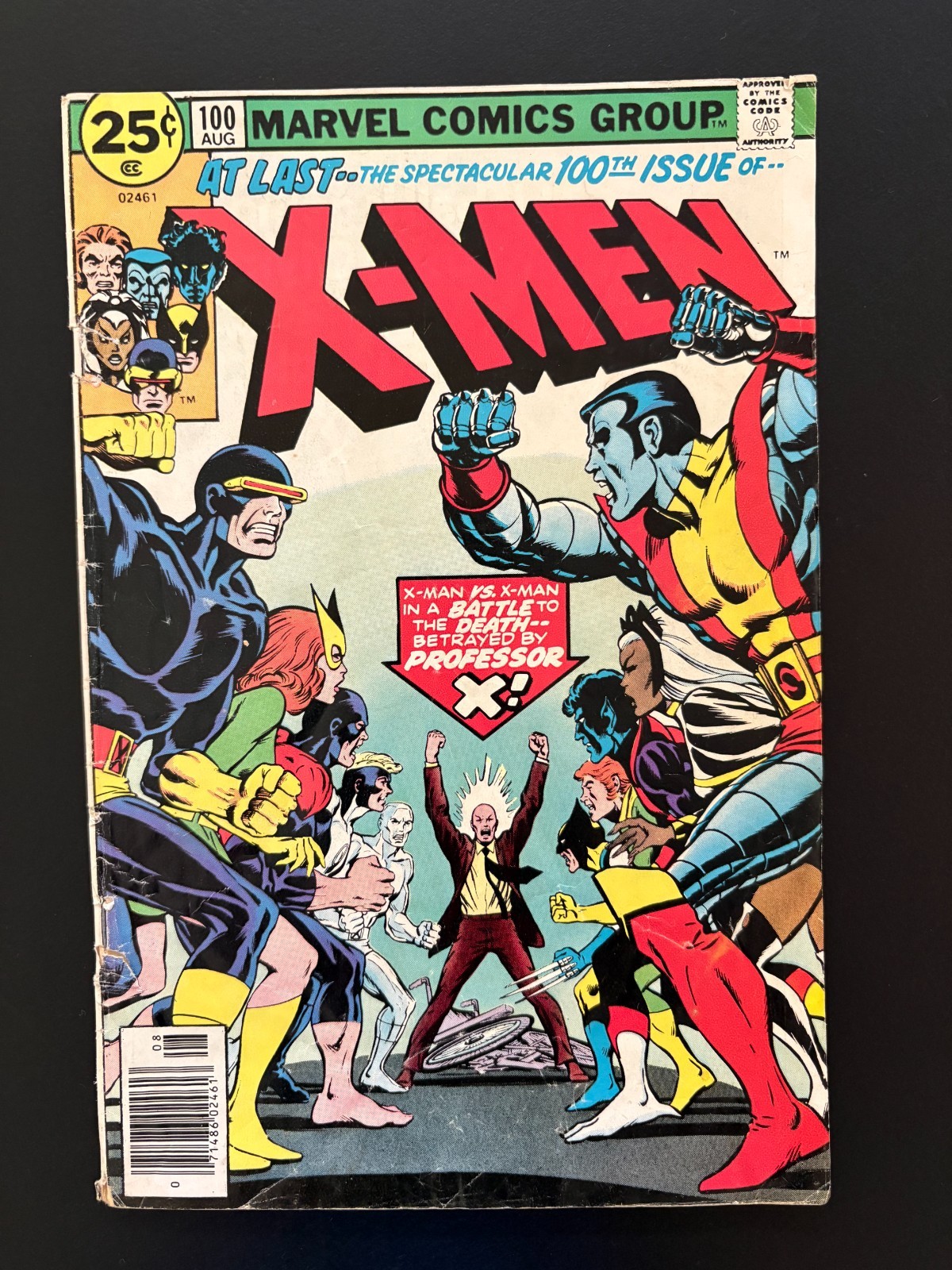 X-Men #100 Original vs. New X-Men VG- Copy 1976 Marvel