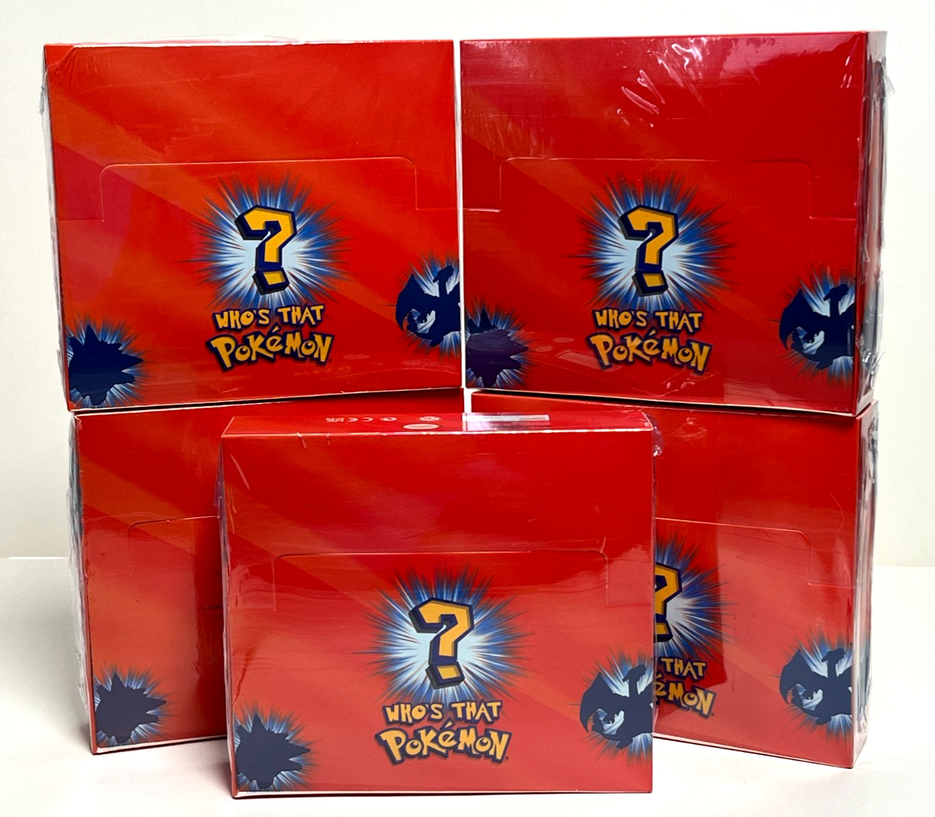 2025 BOX WHO'S THAT POKEMON Pokedex - 5 BOXES (125 Sealed Packs) Peru ZARD EEVEE