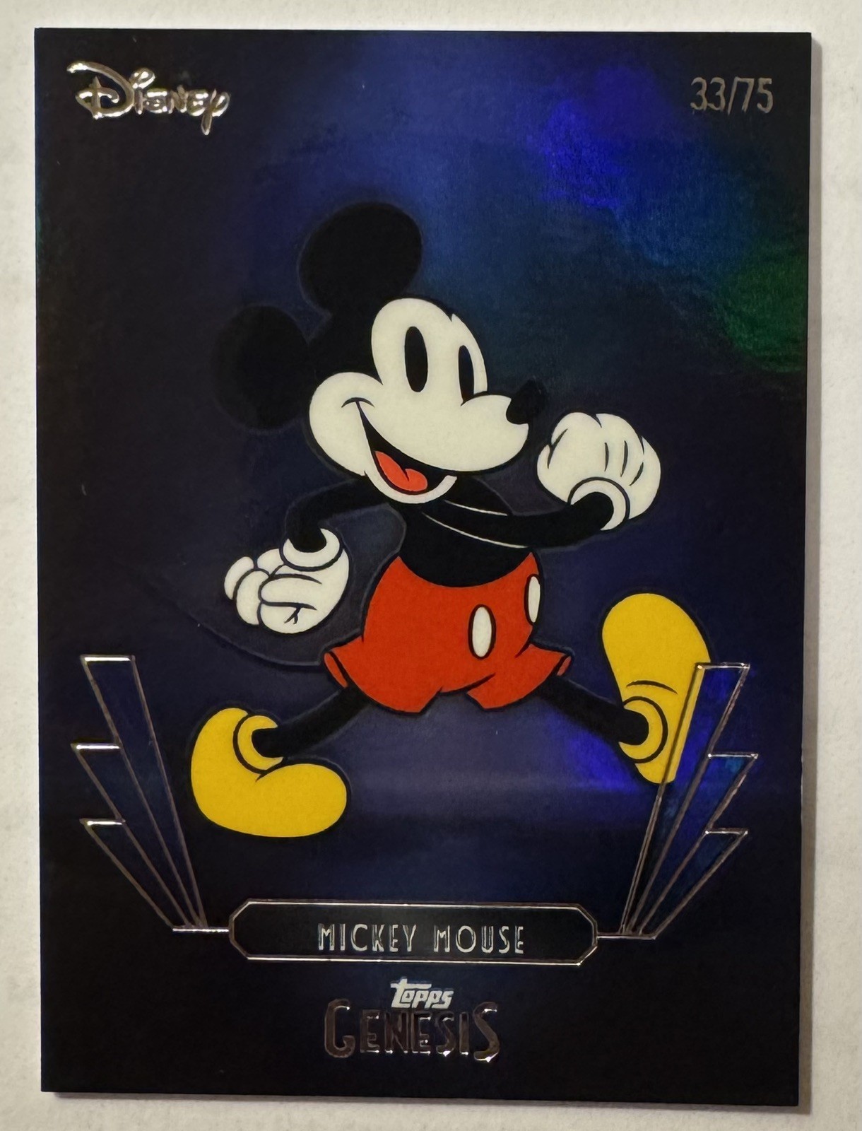 2025 Topps Disney Genesis Mickey Mouse /75