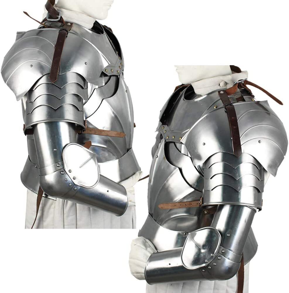 Medieval Knight Arms Armor Chest Set Costume replica unique LARP Role play Item