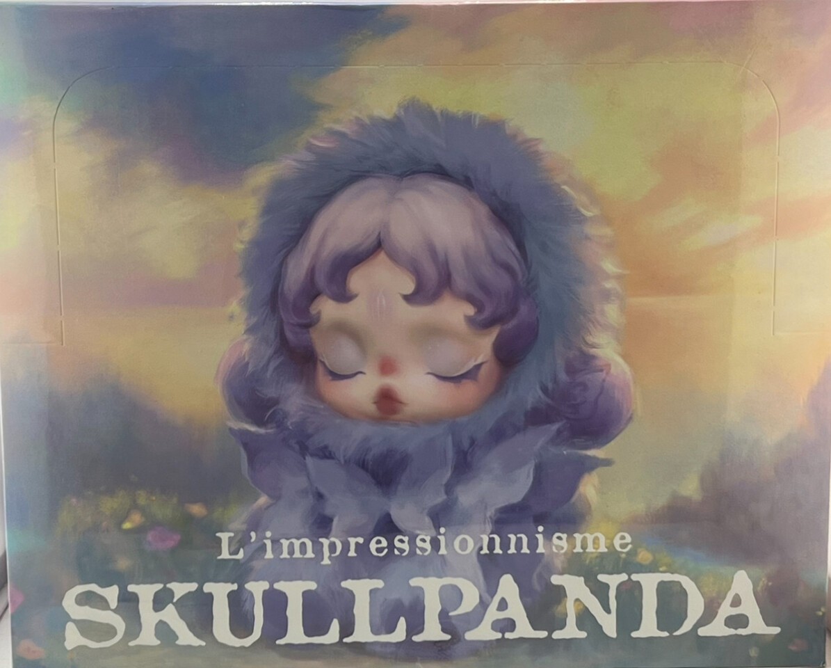 POP MART SKULLPANDA L'IMPRESSIONNISME IMPRESSION SERIES BLIND SEALED 9 PACK