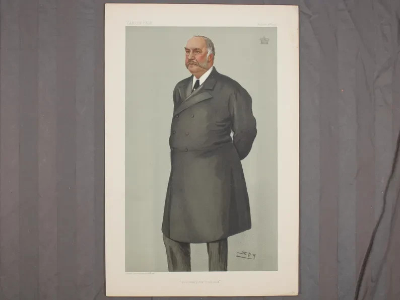 1902 Vanity Fair Lord Balfour Burleigh Secretary Scotland Spy