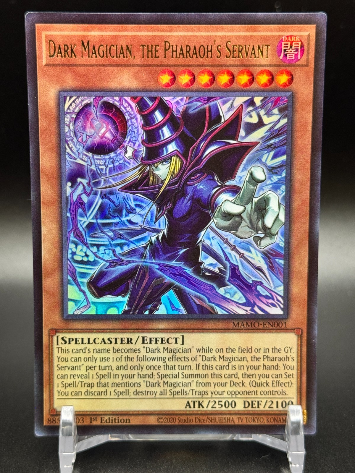 Dark Magician, the Pharaoh\'s Servant - Magnificent Monsters (MAMO)