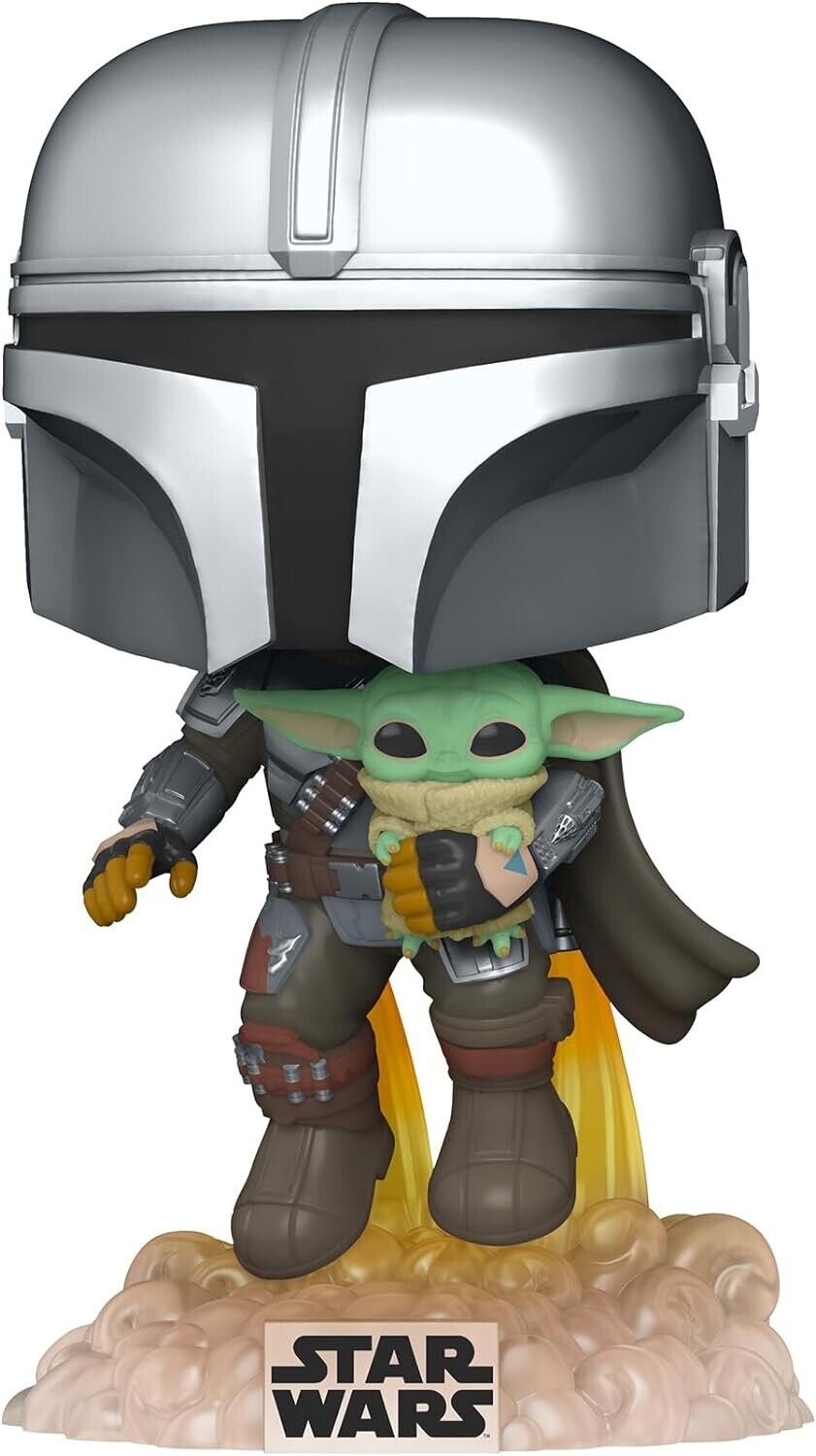The Mandalorian Flying with the Child Funko Pop 402 Baby Yoda NEW IN HAND