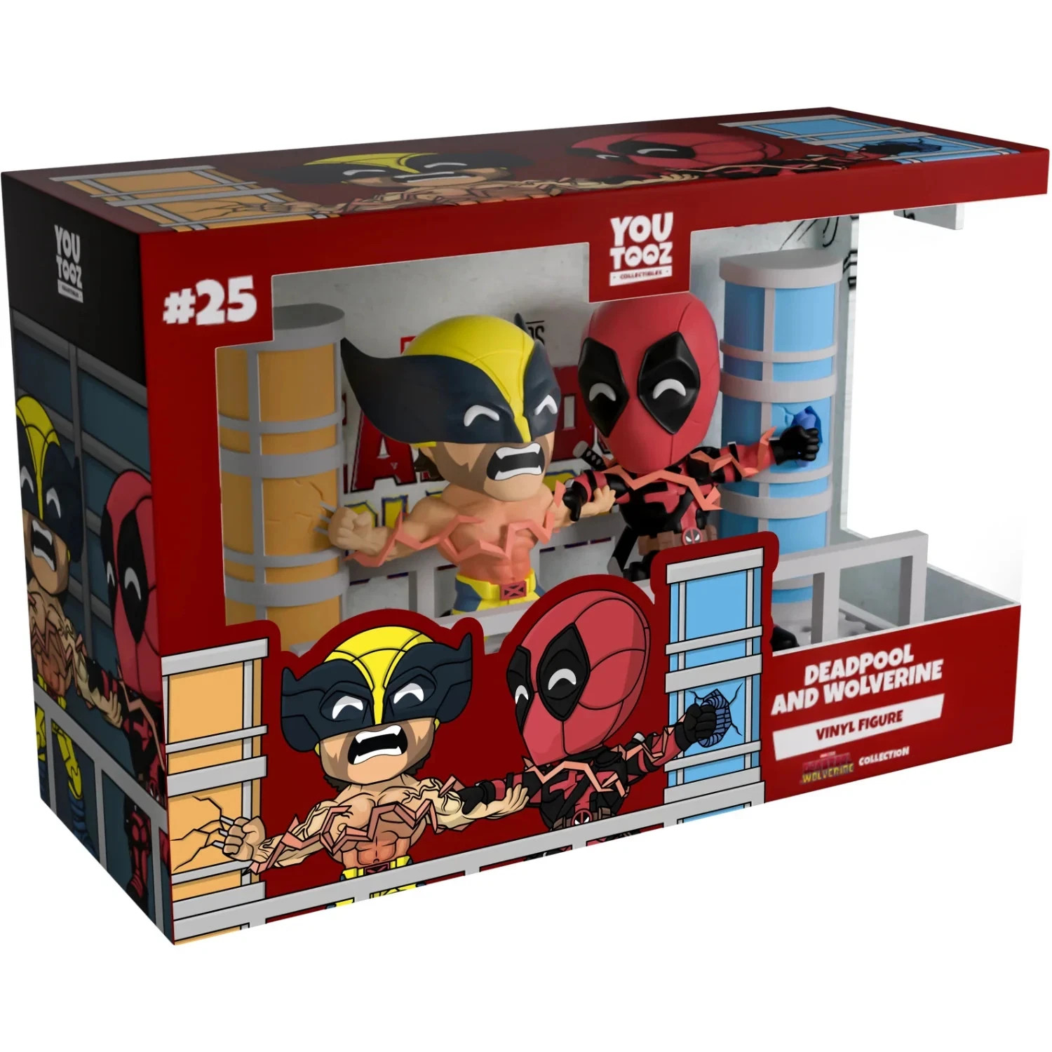 Youtooz: Marvel Collection - Deadpool and Wolverine Vinyl Figure #25 - 2 Pack