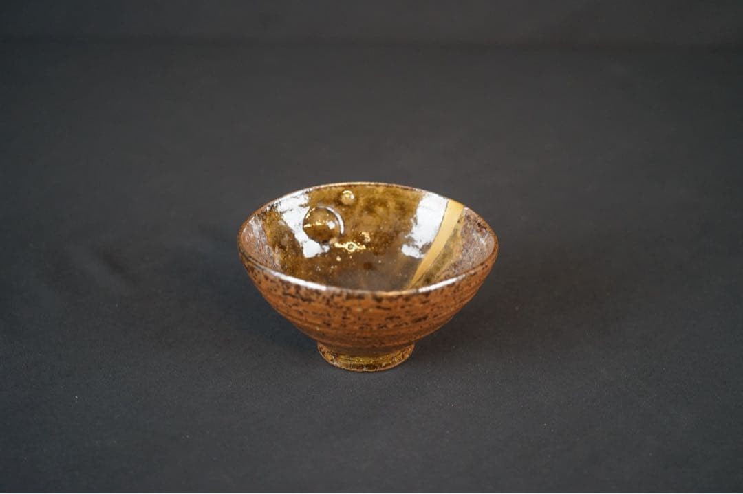 Tea Utensils B59 Tokoname Master Craftsman Takita Tsubakikei Shinyaki Bowl Same