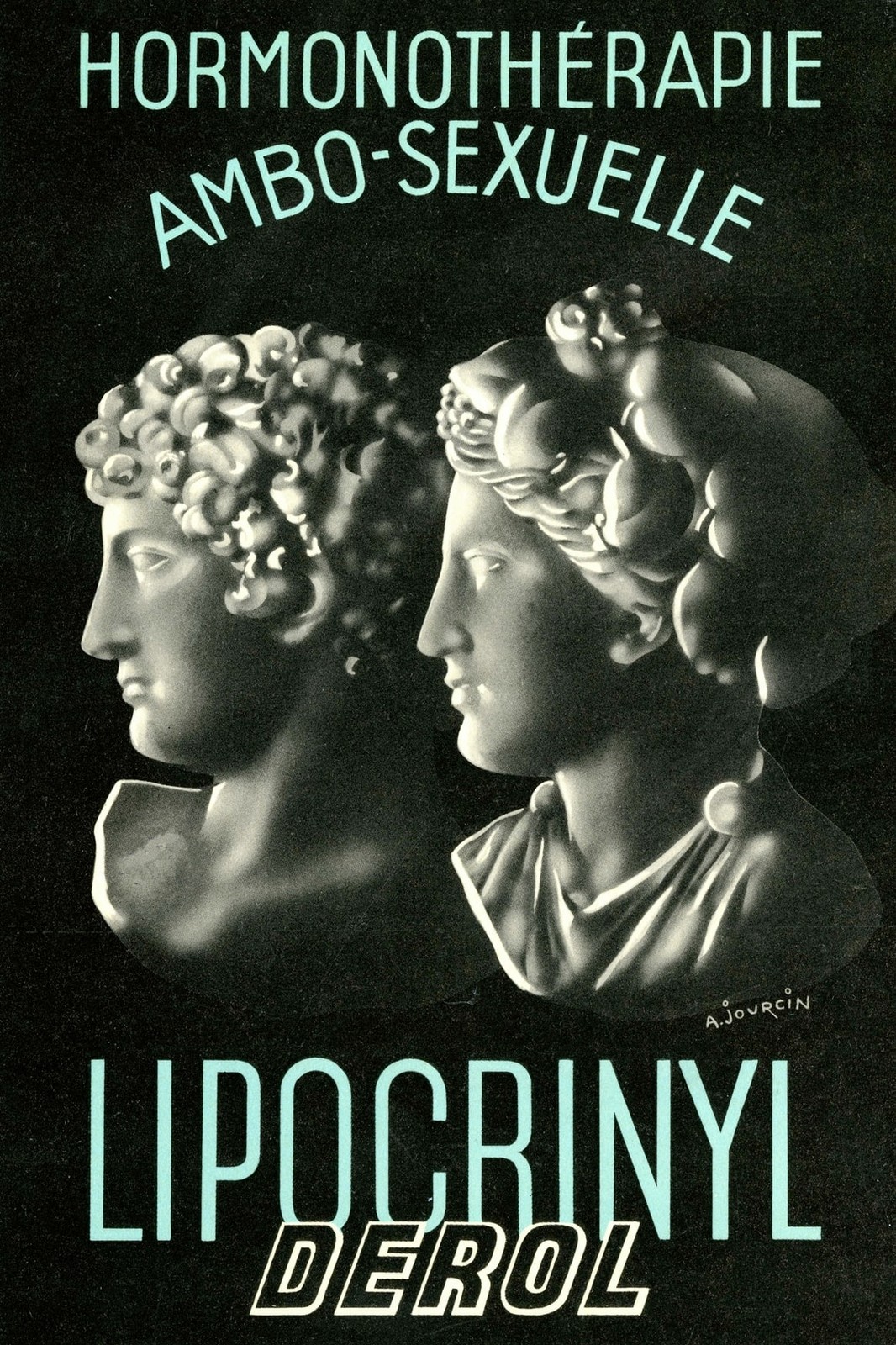 🗞️ Lipocrynil Derol Art Deco Poster - Vintage 1930s Style - 16x24” Premium