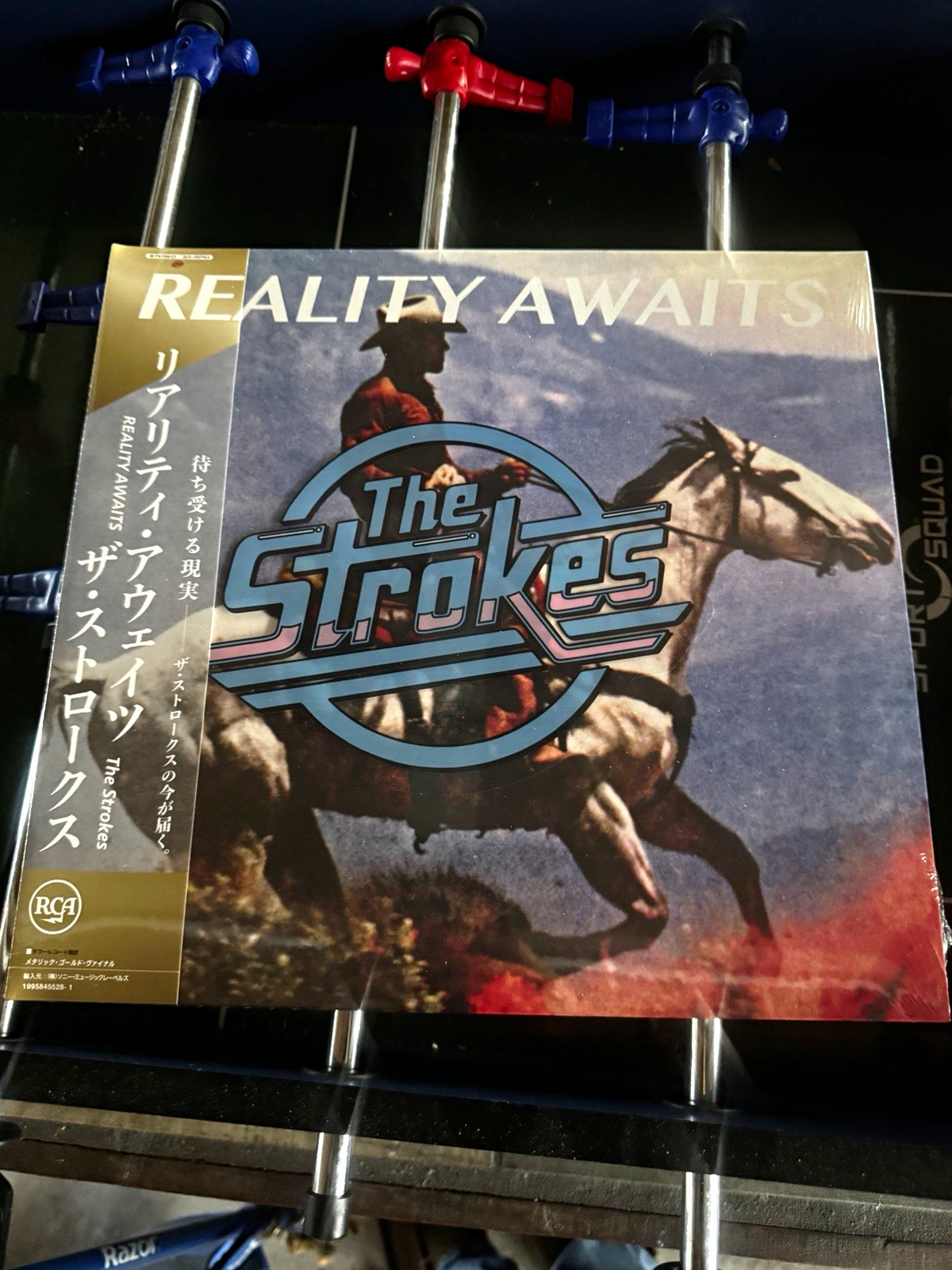 (2) copies of The Strokes & Arctic Monkeys Vinyl LP  sealed OBI 3 in total new 