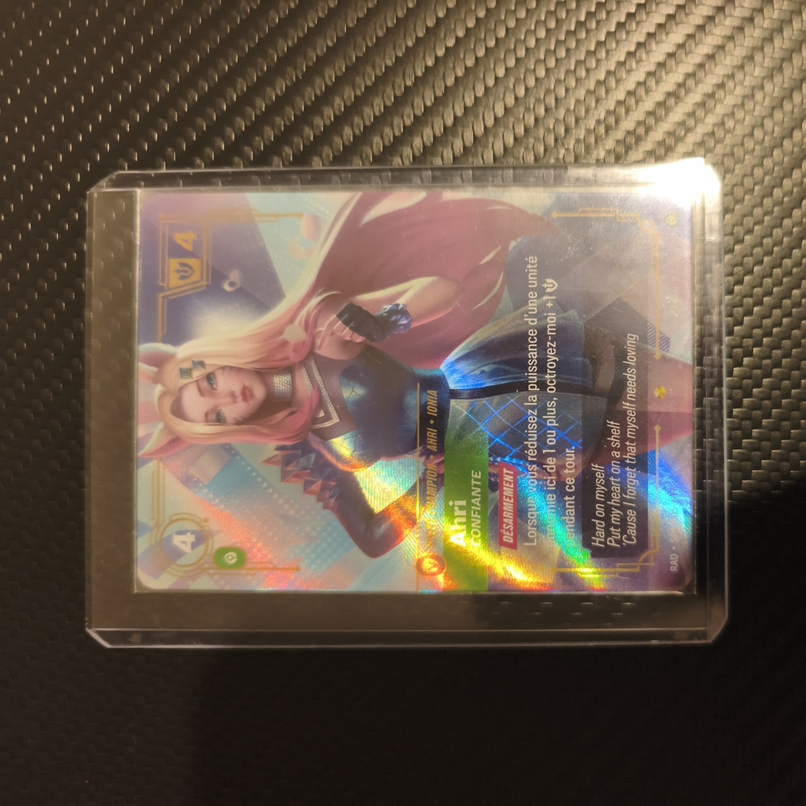 2026 Riftbound League of Legends Radiance Ahri French SP1/005