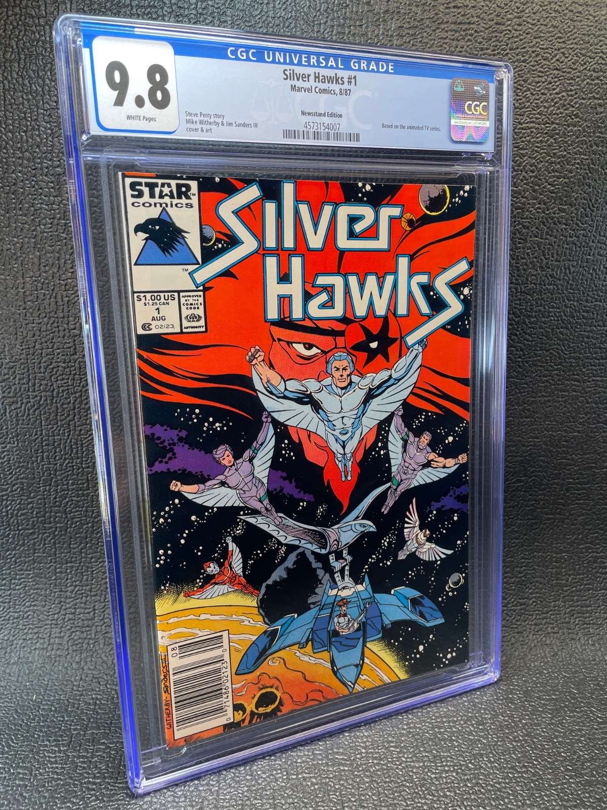 Marvel/Star Comics: Silver Hawks #1, Newsstand (1987) CGC 9.8