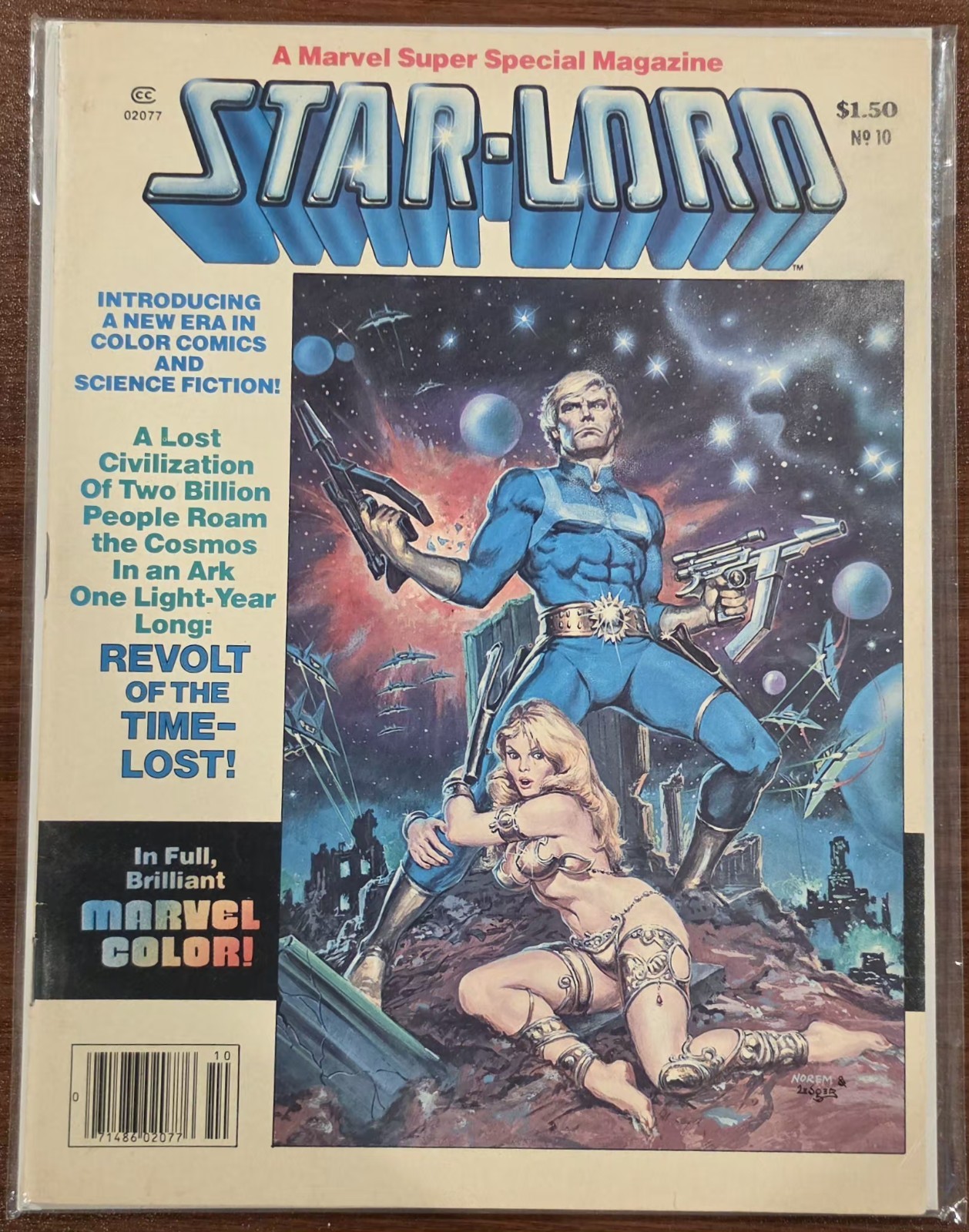 MARVEL SUPER SPECIAL MAGAZINE# 10 STAR-LORD COLAN MOENCH