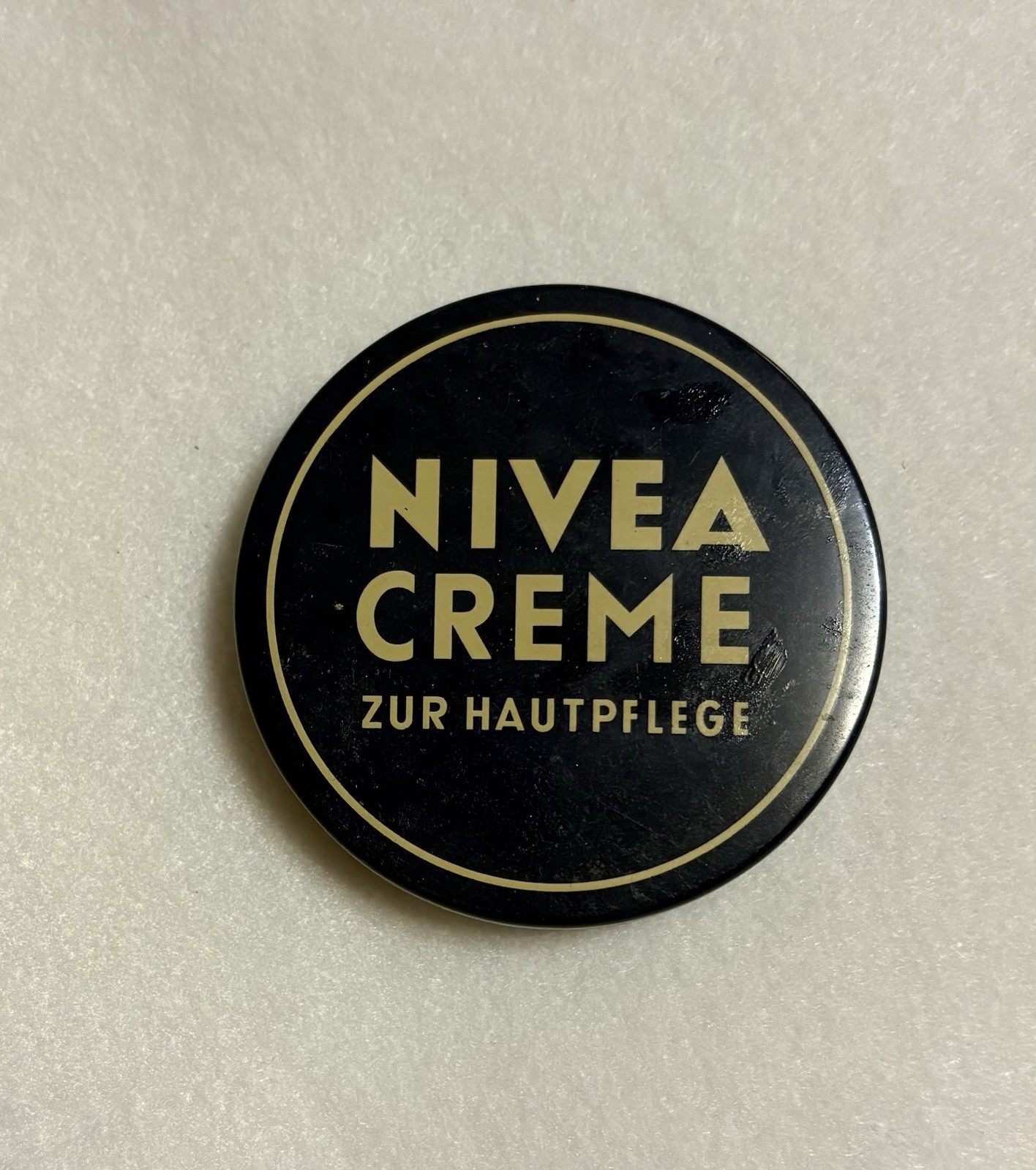 1949 Vintage Smith & Nephew Ltd. Nivea Creme Advertising Metal Full