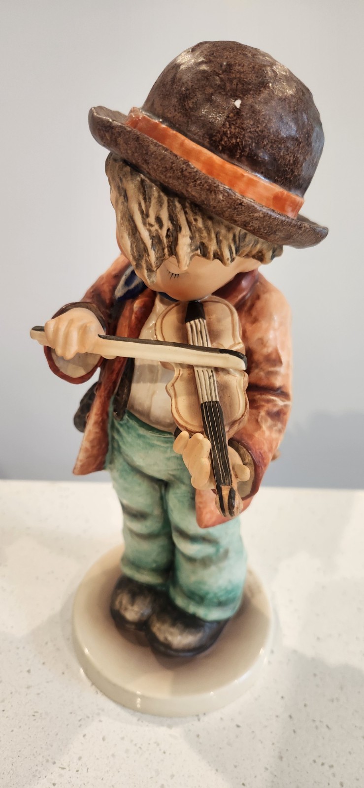 Vintage Goebel Hummel Little Fiddler 2/II Large 11” Figurine TMK 5 West Germany