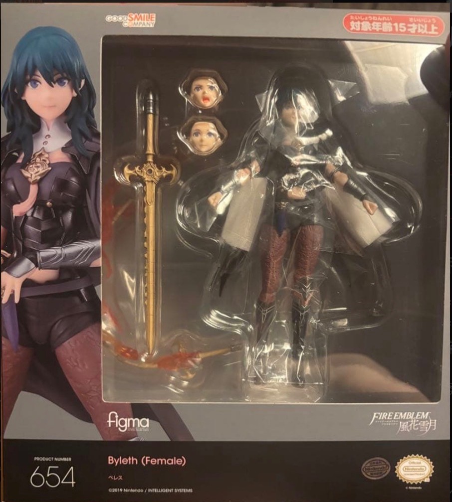 Figma Fire Emblem Three Houses Byleth Female #654 Good Smile Company Japan