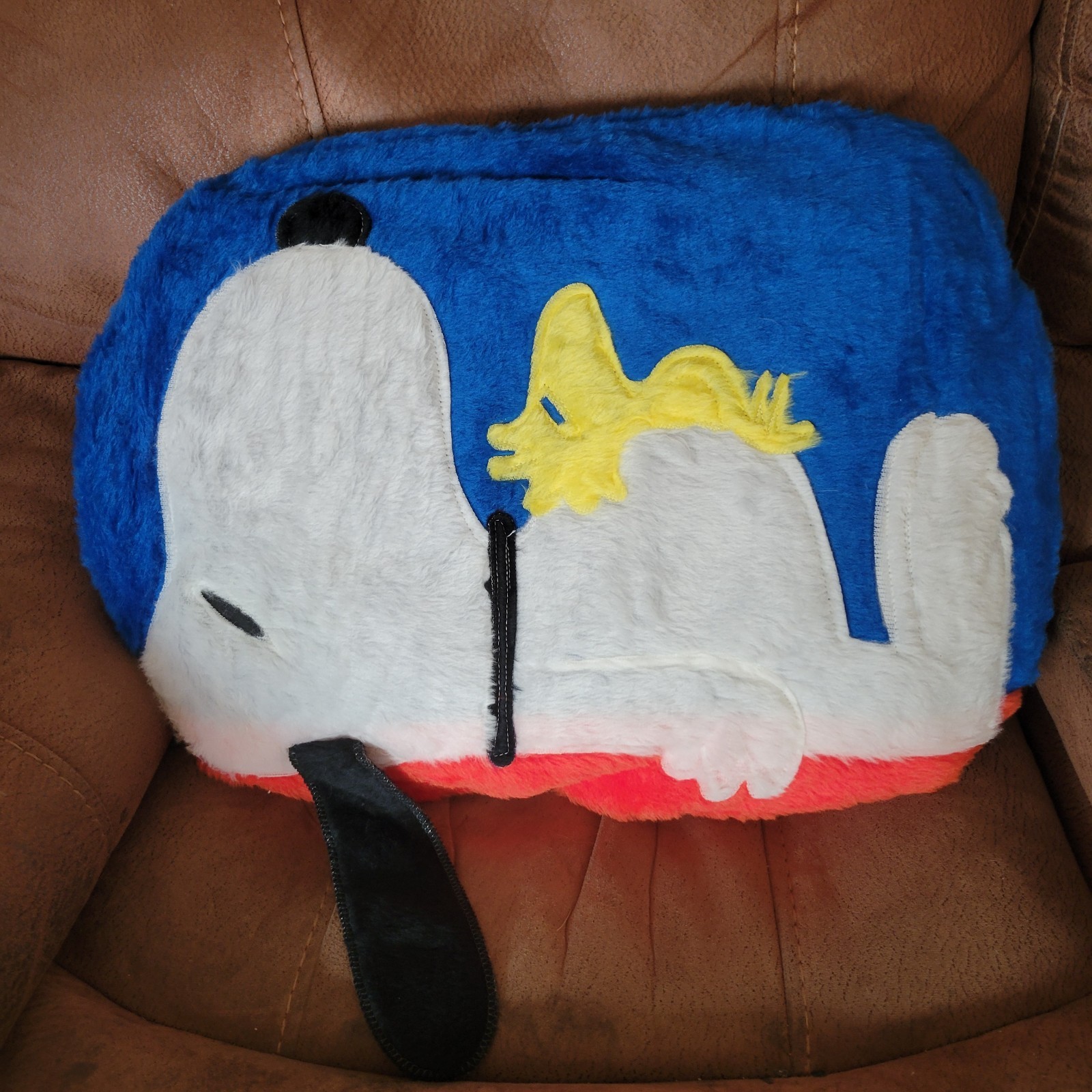 Vintage 60s Snoopy and Woodstock Sears Pillowcase Schulz Peanuts Charlie Brown