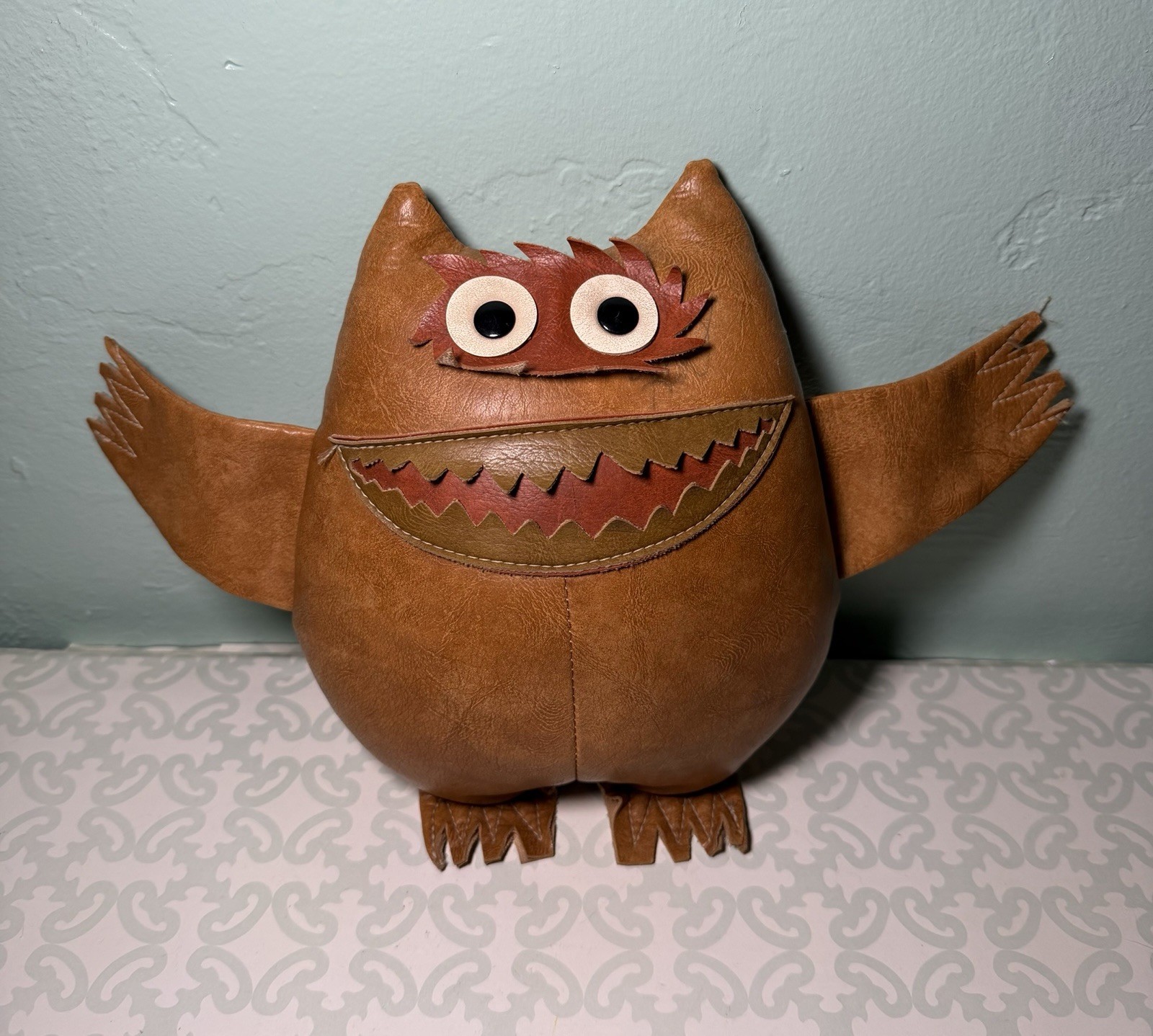Vintage 1960\'s Nauga Monster Doll By Naugahyde Uniroyal Please Read