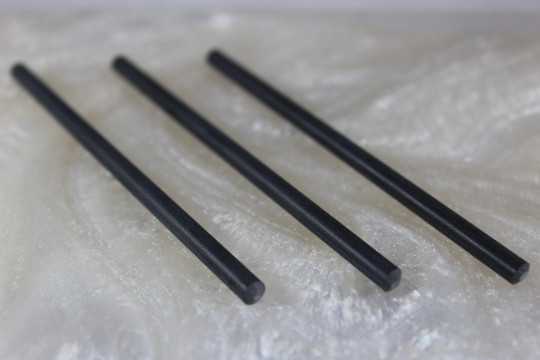 3 pcs. of Black G-10 3/16\