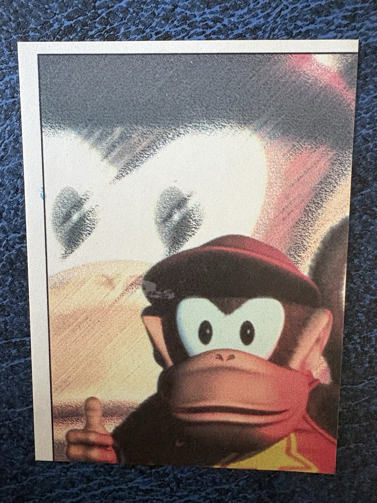 1996 Decje Novine Nintendo Cudesni Svet Album Stickers #1 Diddy Kong (Yu) Rare