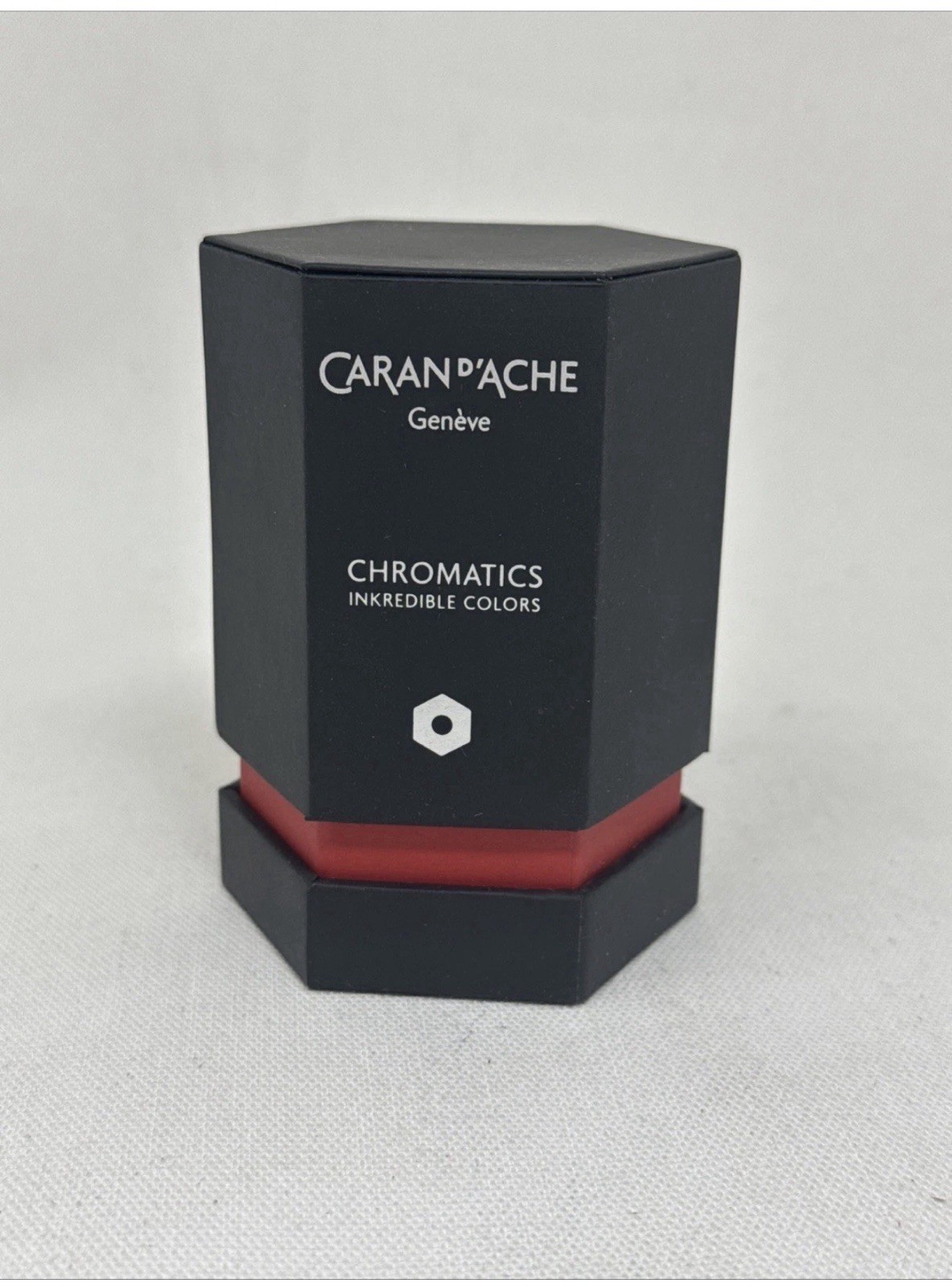 Caran d\'Ache Fountain Pen Ink Organic Brown 50ml Hexagonal Bottle New