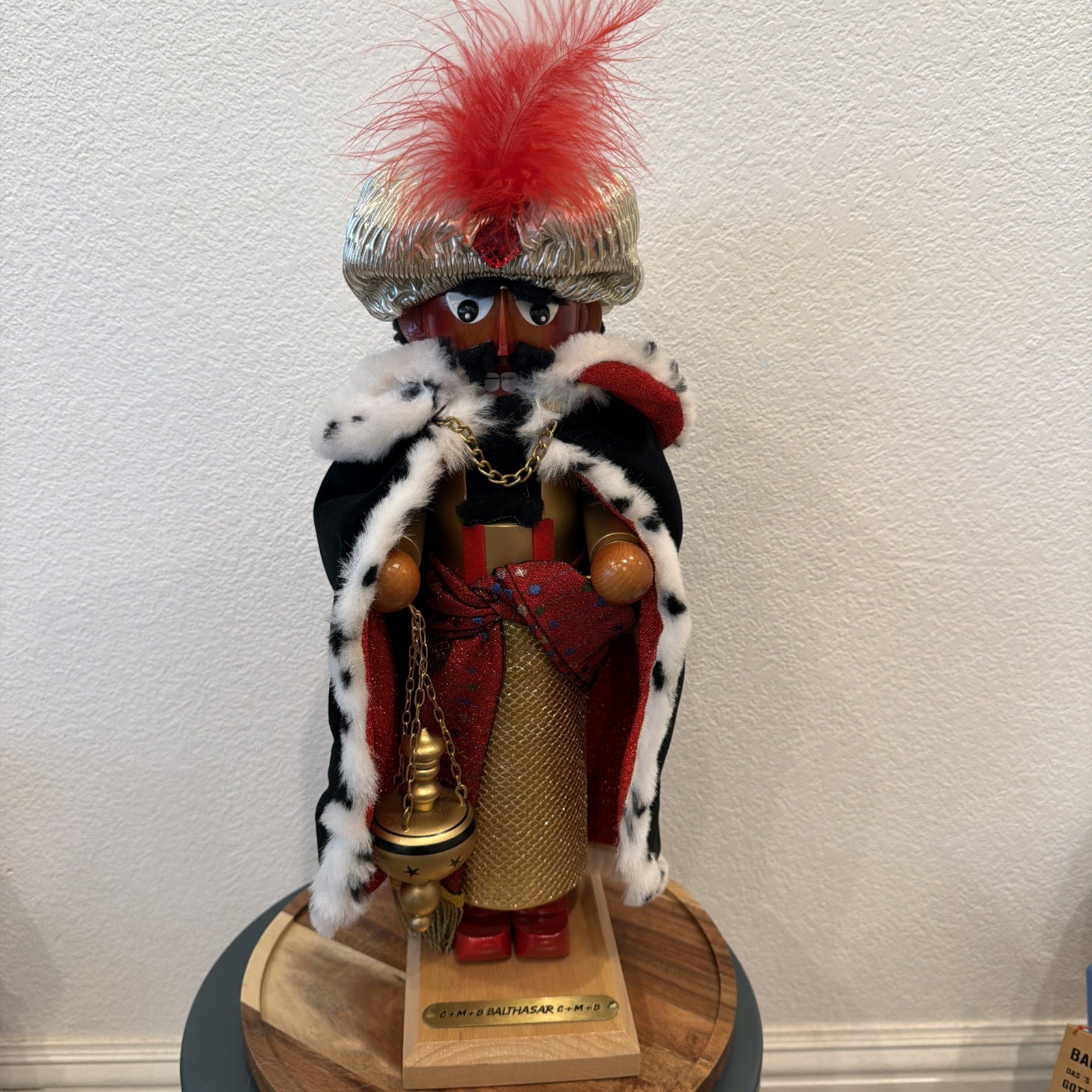 Steinbach Germany Balthasar Nutcracker 3 Kings Series 17