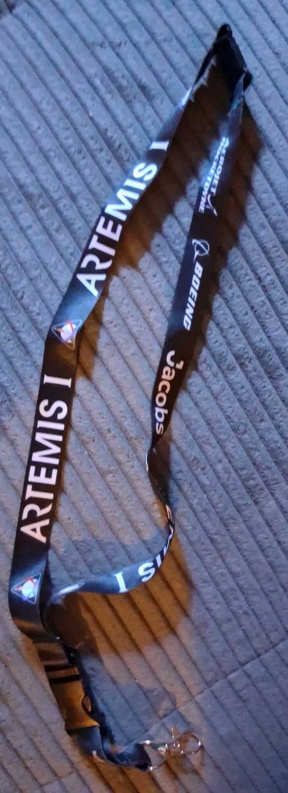 NASA Artemis I Lanyard NORTHROP GRUMMAN Boeing Lockheed Martin Space Mission HTF