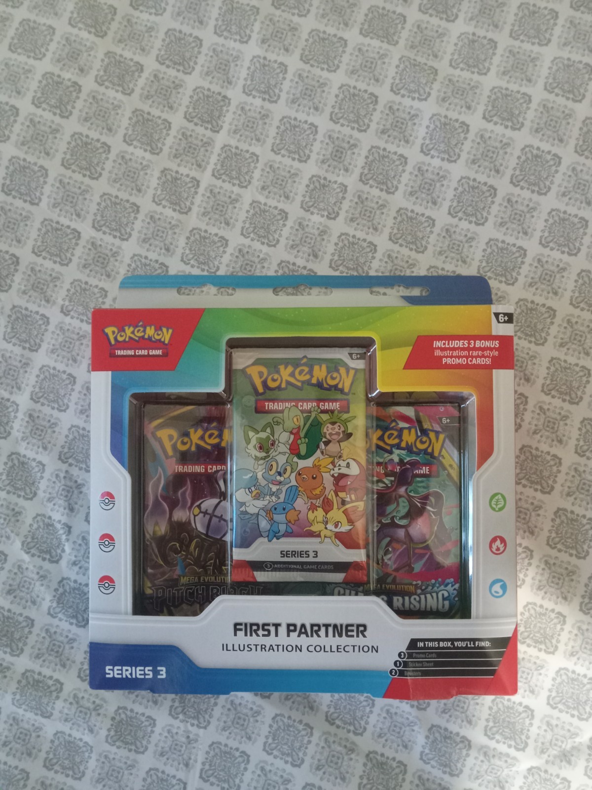 Pokèmon Sealed First Partner Illustration Collection (Series 3)