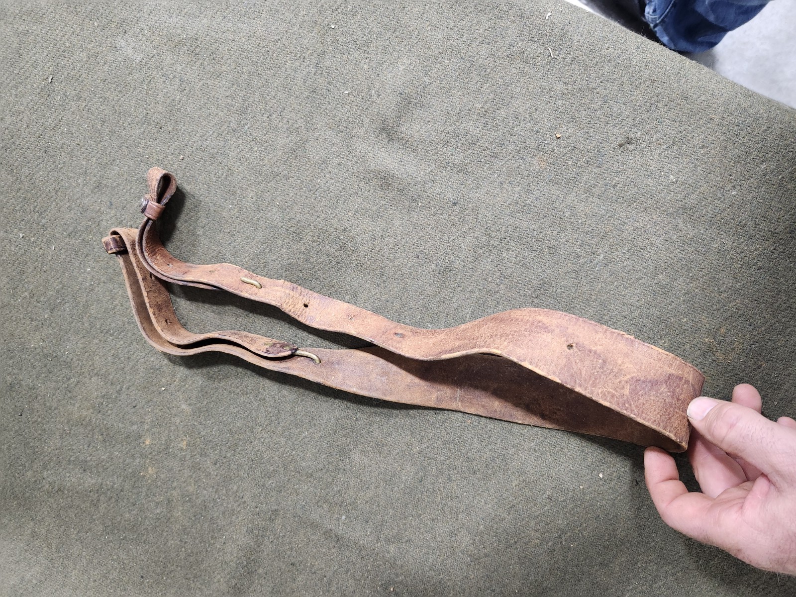 US SPANISH AMERICAN WAR PRE WW1 CANTEEN HAVERSACK SLING NO HOOKS RIA US SPANISH AMERICAN WAR PRE WW1 CANTEEN HAVERSACK SLING NO HOOKS RIA