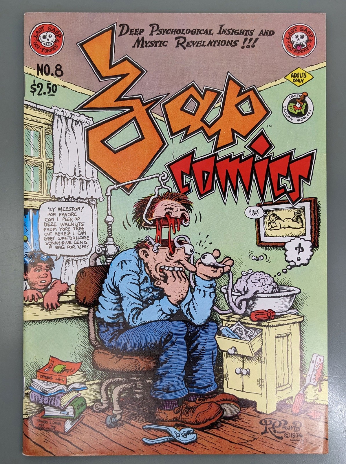 Zap Comix No. 8 Underground Comic Book By Last Gasp